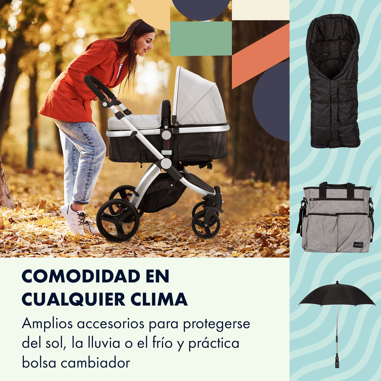 Go Baby Neo Silla de Paseo 3 en 1 R44/04 Grupo 0+ Arnés de seguridad de 5 puntos 