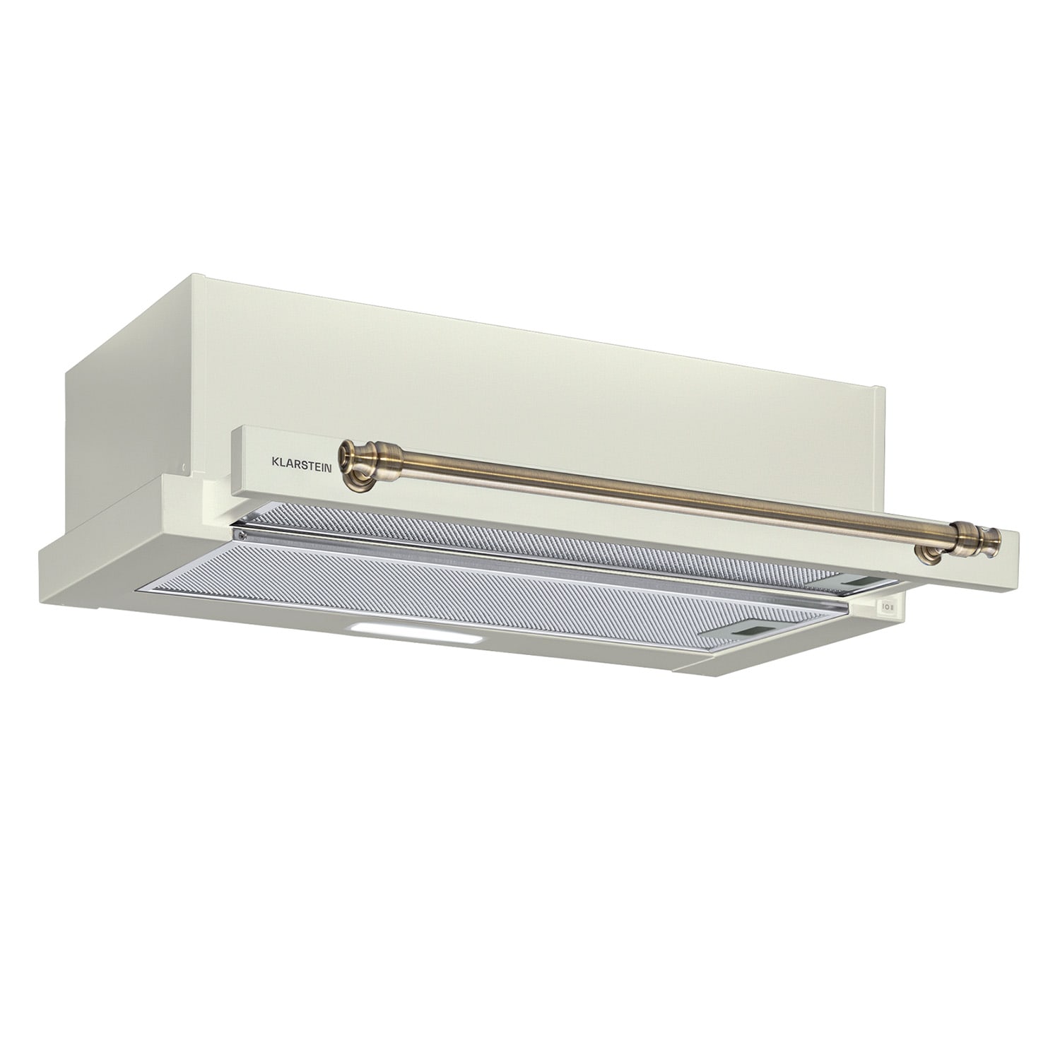 Cubierta de pantalla plana Vilhelmine 60 Retro EEK B Rendimiento del aire de escape: 332 m³/h extensible  