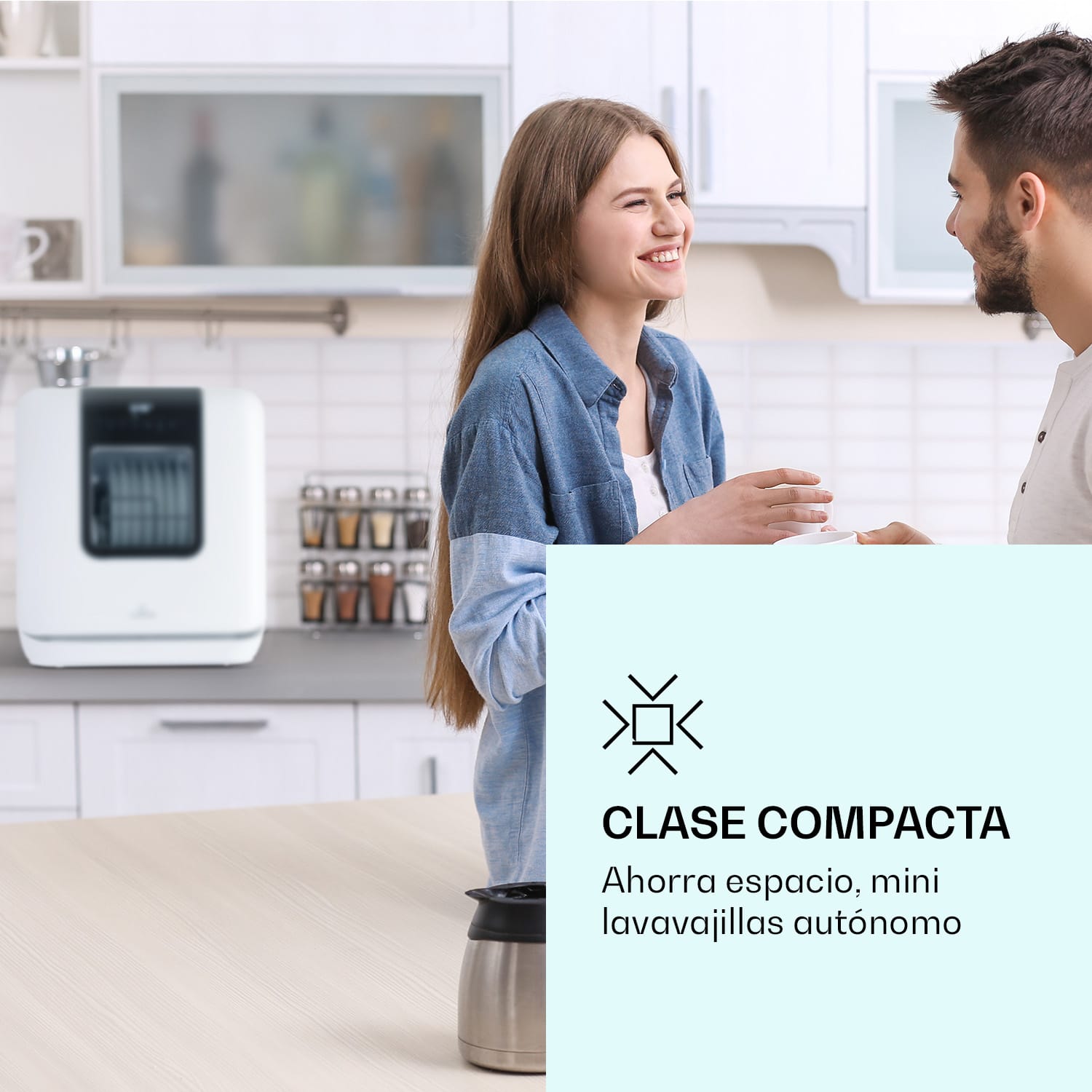 Melville 3 Lavavajillas Independiente Sin instalación 3 servicios CEE F  