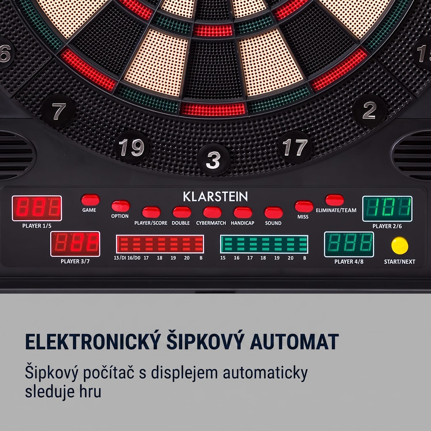 Dartmaster 180 šipky přední dvířka včetně 12 šipek a 24 šipkových hrotů napájení montáž na zeď Multi