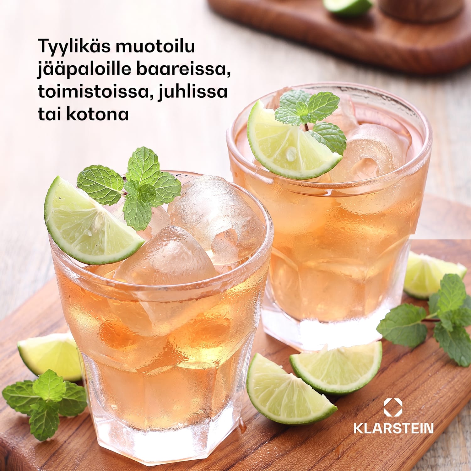 Passau jääpalakone 2 kokoa 15 kg/24 h Auto-Clean 2,3 L | Musta / Antiikki Kulta Metallinen