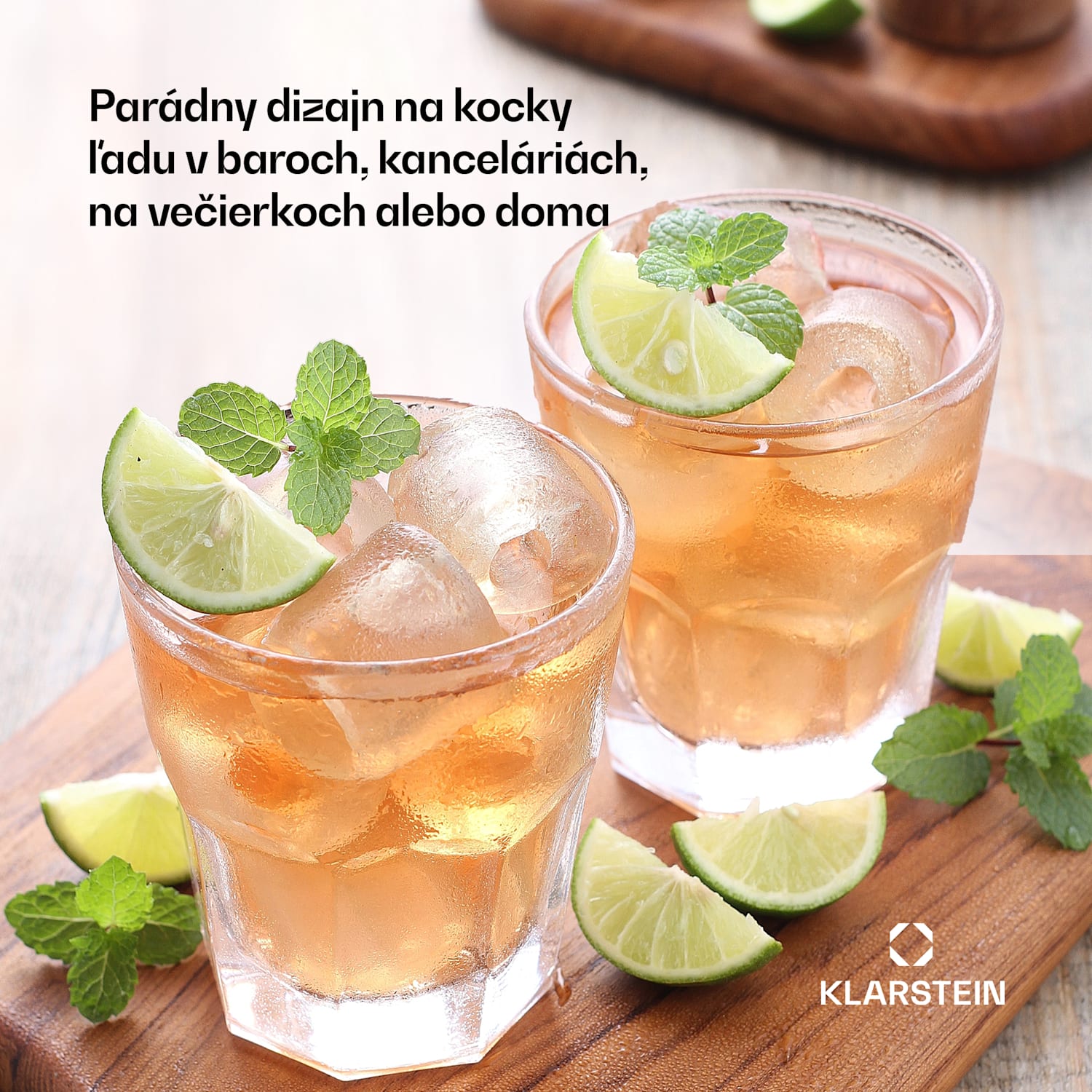 Passau, výrobník ľadu, 2 veľkosti, 15 kg/24 h, Auto-Clean 2,3 ltr | Čierna / Starožitná zlatá metalíza