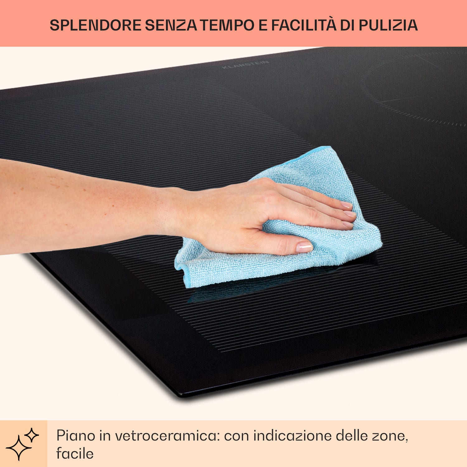 Magnichef 4 Flex piano cottura a induzione 4 zone / Flexzone 7000W vetroceramica 