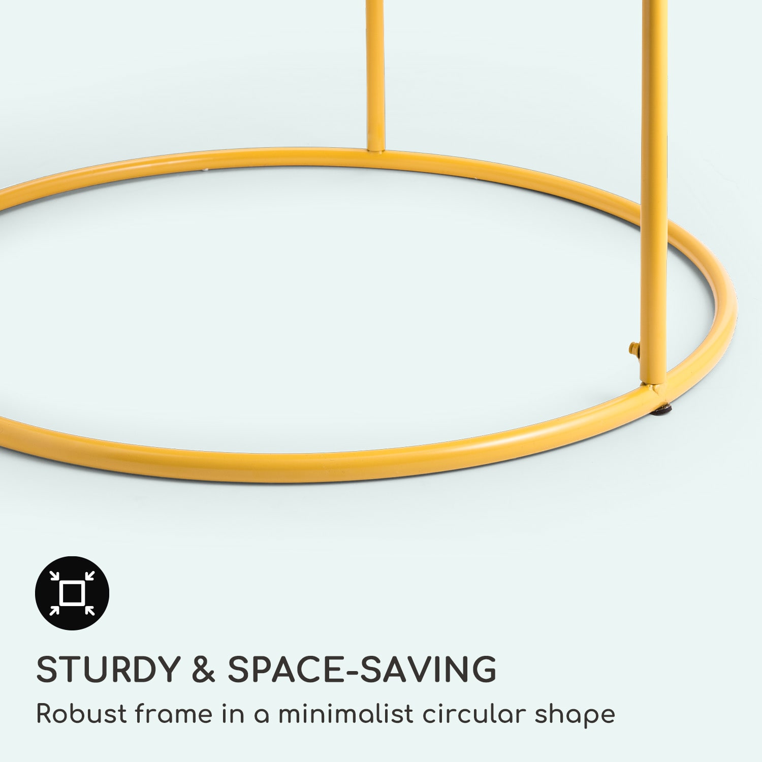 Irvine, konferenčný stolík s kvetináčom, 60 x 38,5 cm (Ø x V), prášková oceľ 