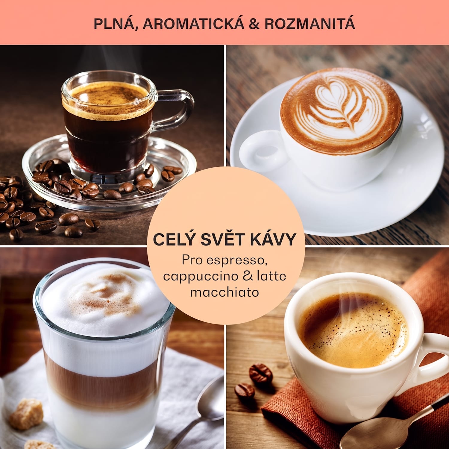 Arabica Comfort, kávovar s portafiltrem, 1350 W, 20 bar, 1,8 l, dotykový displej Černá
