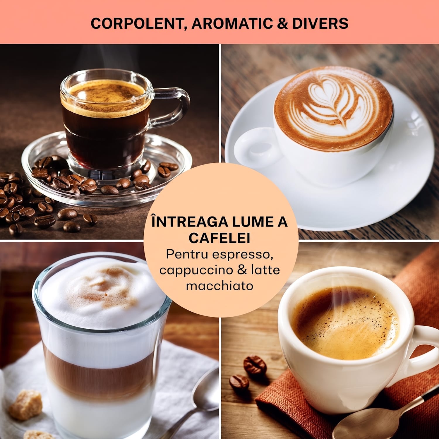 Mașină de cafea Arabica Comfort cu portafiltru, 1350W, 20 bar, 1,8 l, suprafață de control tactil Negru