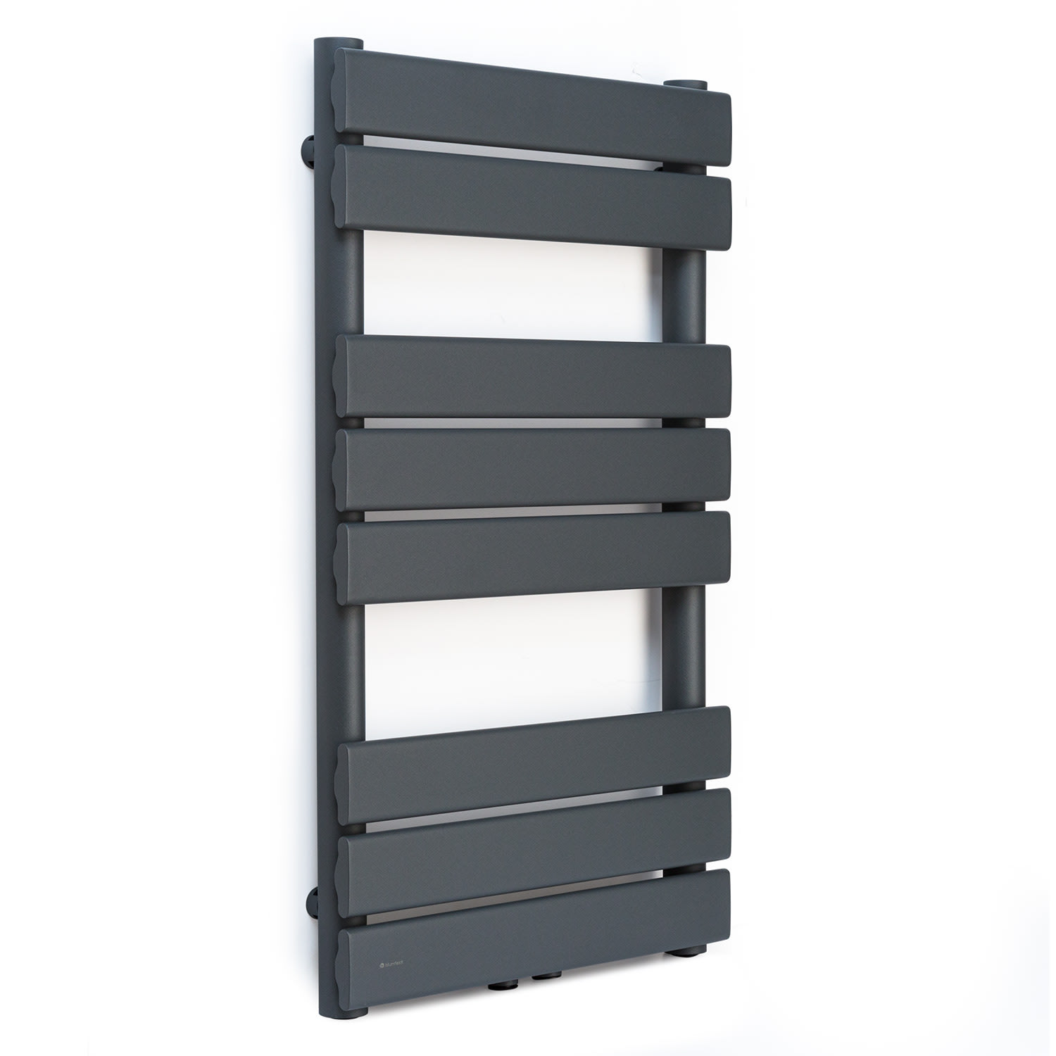 Fairmont, radiátor, 80 x 45, 375 W, meleg víz, 3 törölközőtartó, 1/2 45 x 80 cm | Antracit