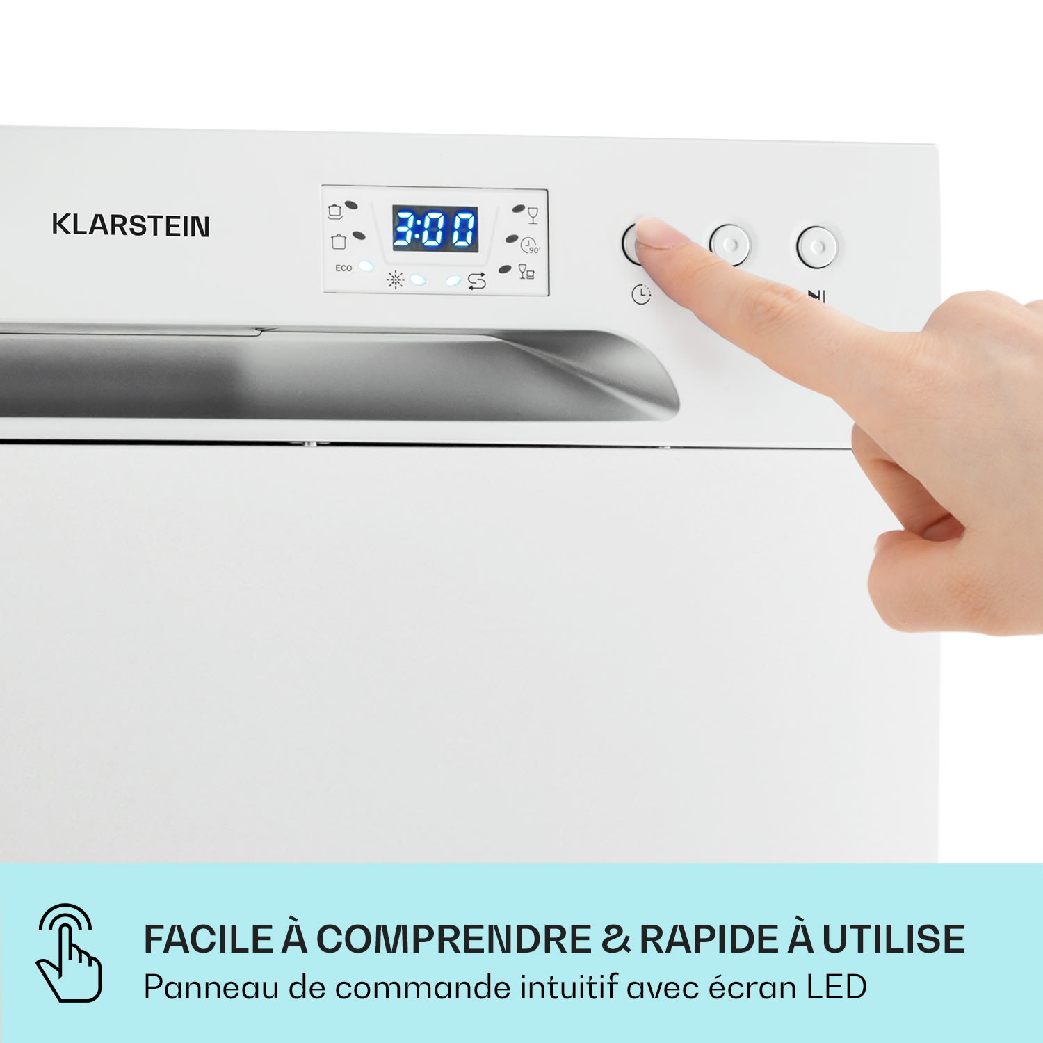 Havasia UV 6 Lave-vaisselle lumière UV en pose libre 1380 W Argent Métallisé