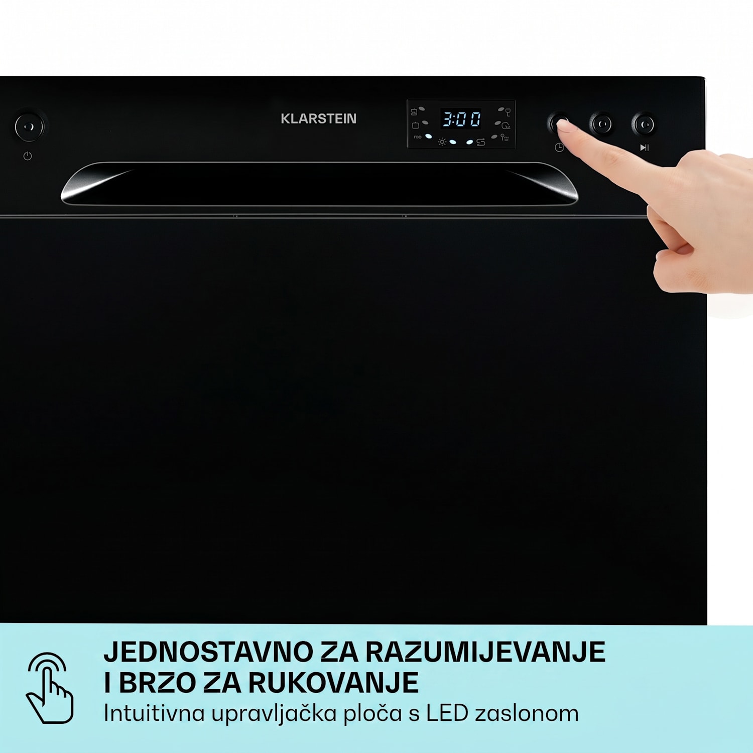 Amazonia TT 8, perilica posuđa, UV svjetlo, samostojeća / ugradbena, 1620 W 