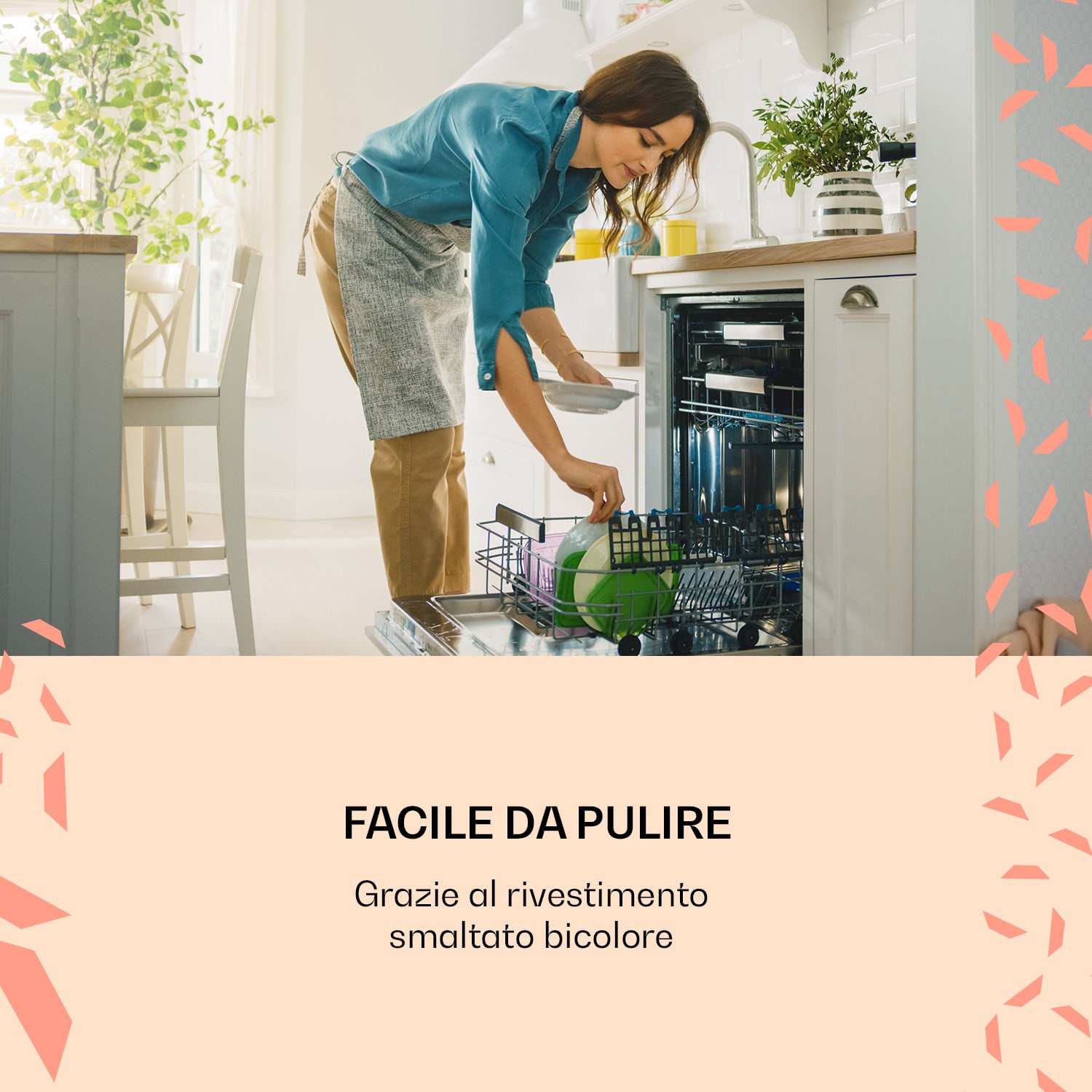 Podolica - Casseruola, 3,9 litri, ghisa, smaltata, rotonda, due impugnature 3,9 Ltr. | Nero