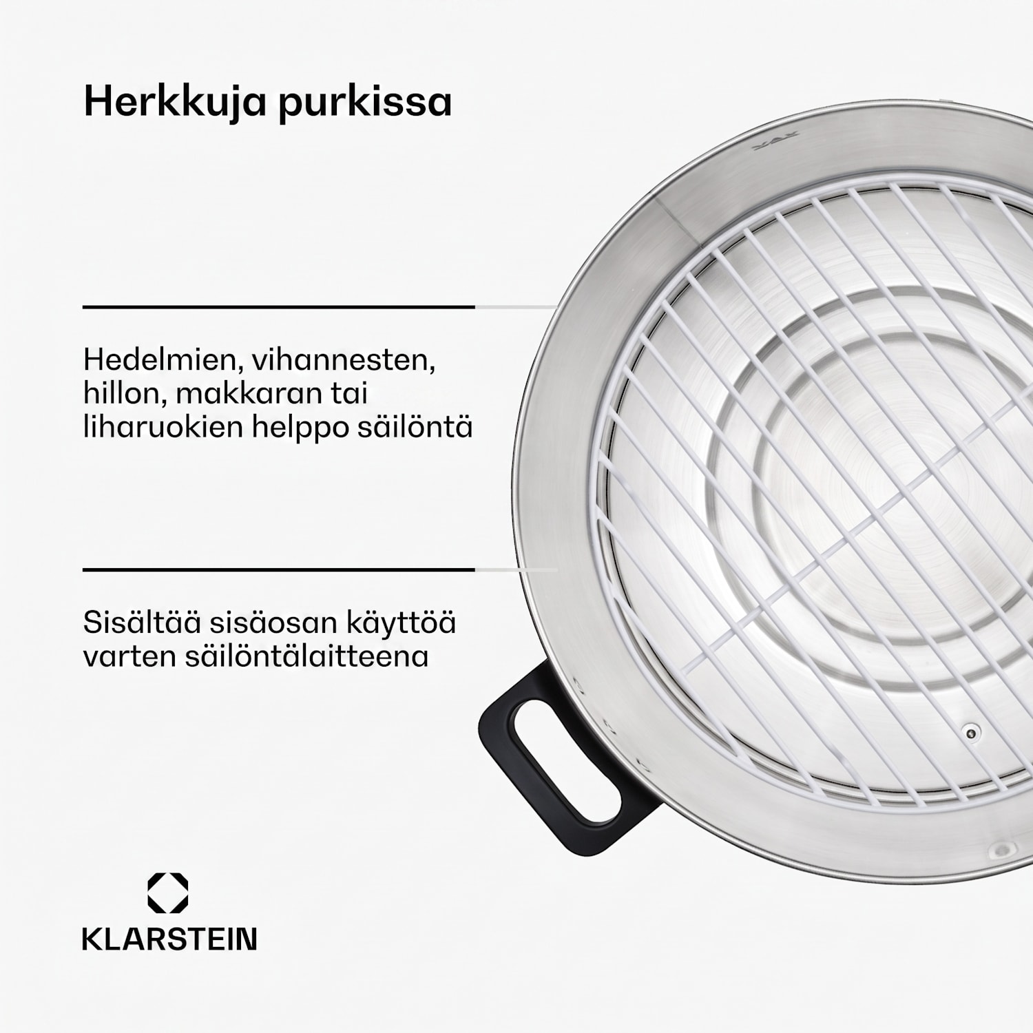 Abbey 25 säilöntälaite juomien annostelijalla 25L 100°C 180min ruostumaton teräs 25 L