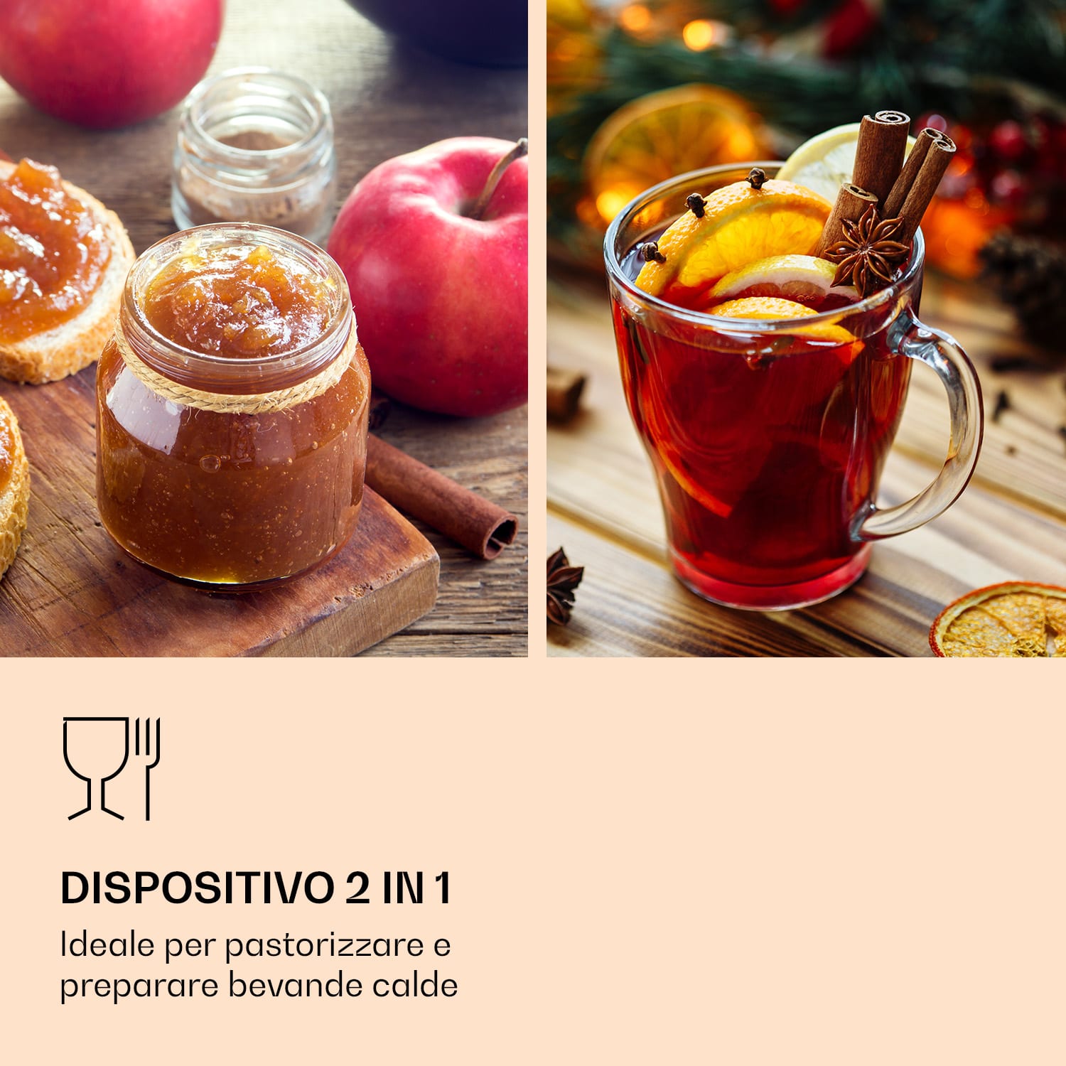 Abbey 25 macchina per la conservazione degli alimenti distributore di bevande 25L 100°C 180min acciaio inox 25 L