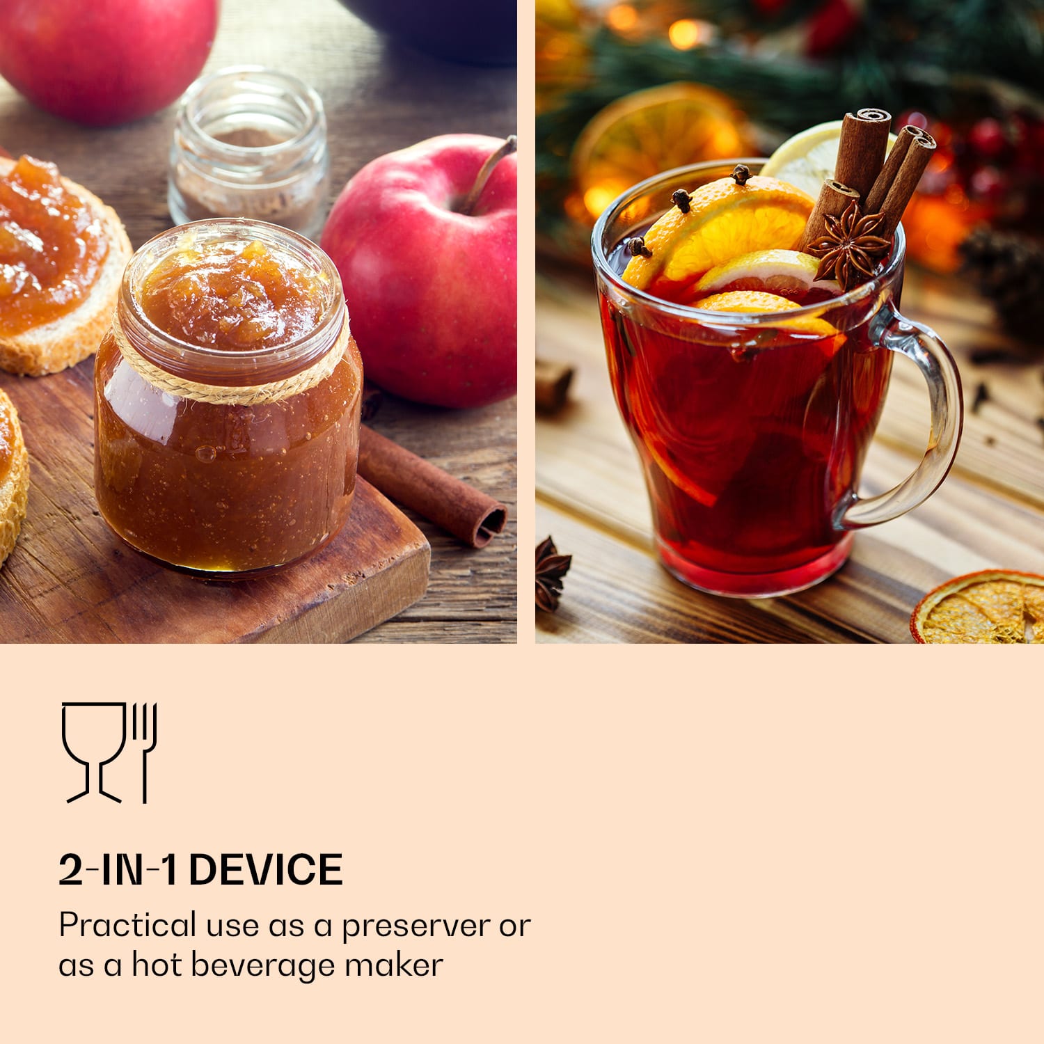 Abbey 25, zavařovací hrnec, zásobník na nápoje, 25 l, 100 °C, 180 min, nerezová ocel 