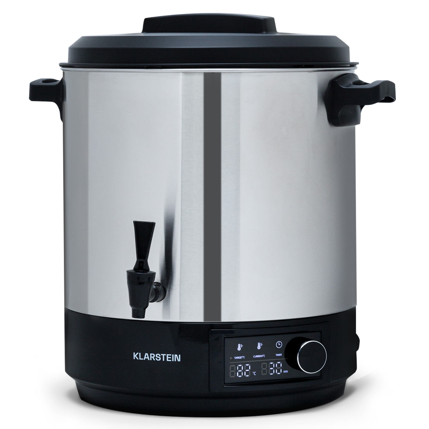 Abbey 25, zavařovací hrnec, zásobník na nápoje, 25 l, 100 °C, 180 min, nerezová ocel 