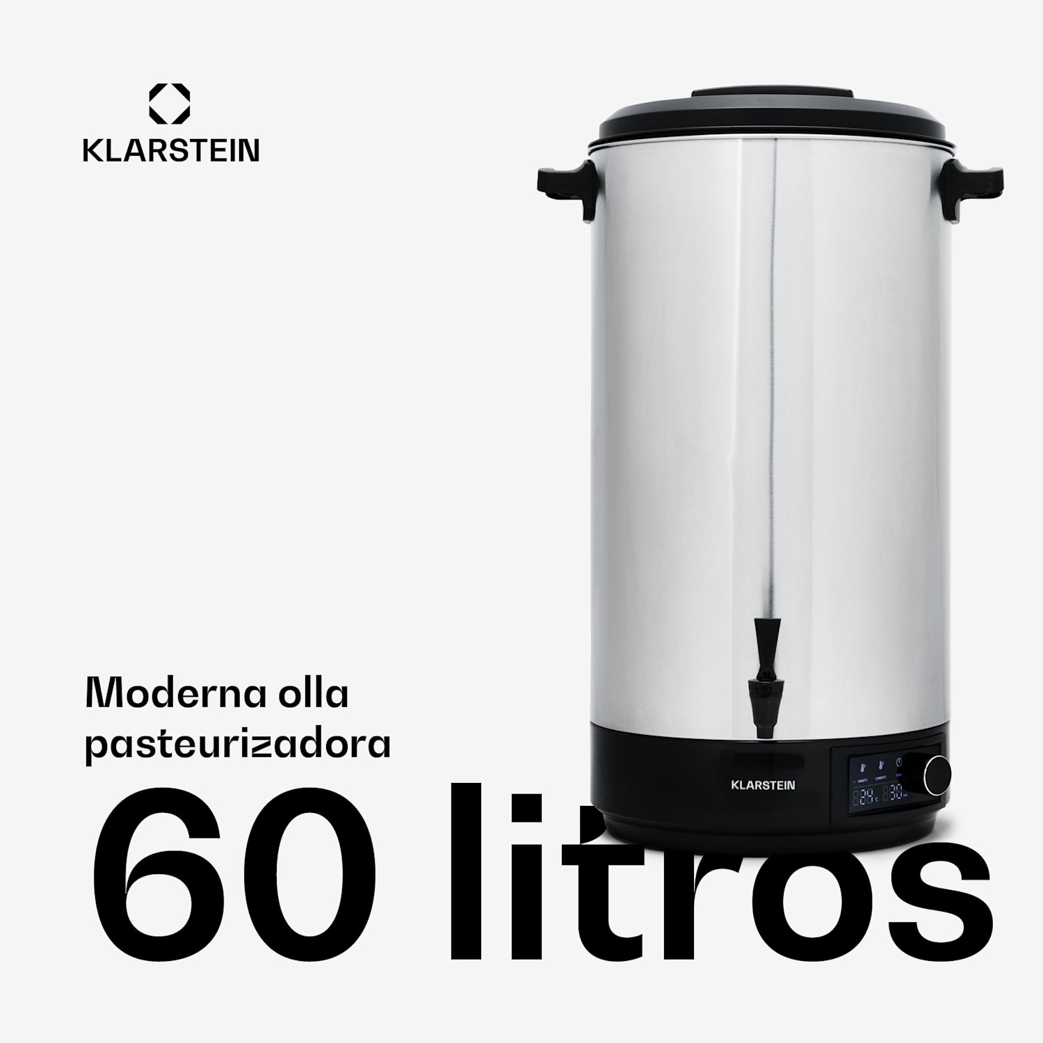 Abbey 60 olla de cocción automática dispensador de bebidas 60L 100°C 180min acero inoxidable 60 L