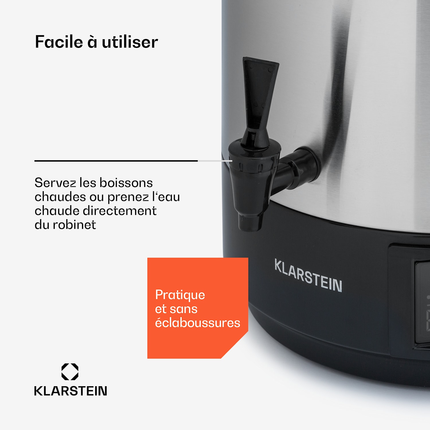 Abbey 60 appareil de mise en conserve distributeur de boissons 60L 100°C 180min acier inoxydable 60 L