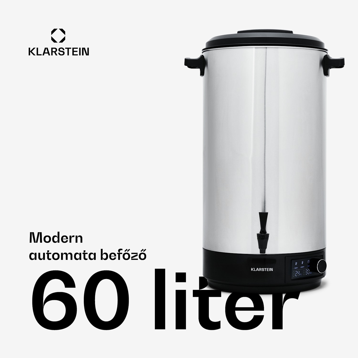 Abbey 60, befőzőautomata, italadagoló, 60 l, 100 °C, 180 perc, rozsdamentes acél 60 L