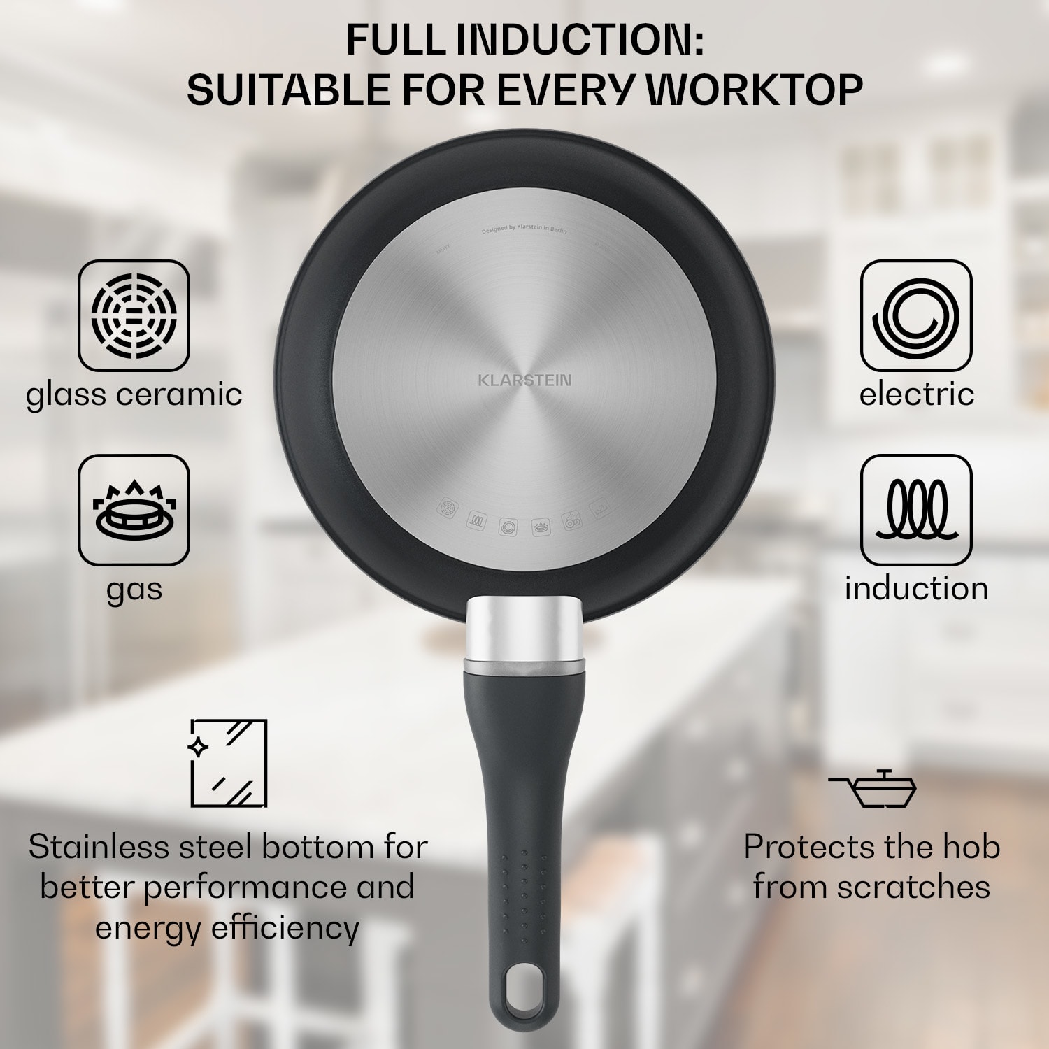 Noto Endurance, pánev, Ø20 cm, kovaný hliník, odnímatelná rukojeť