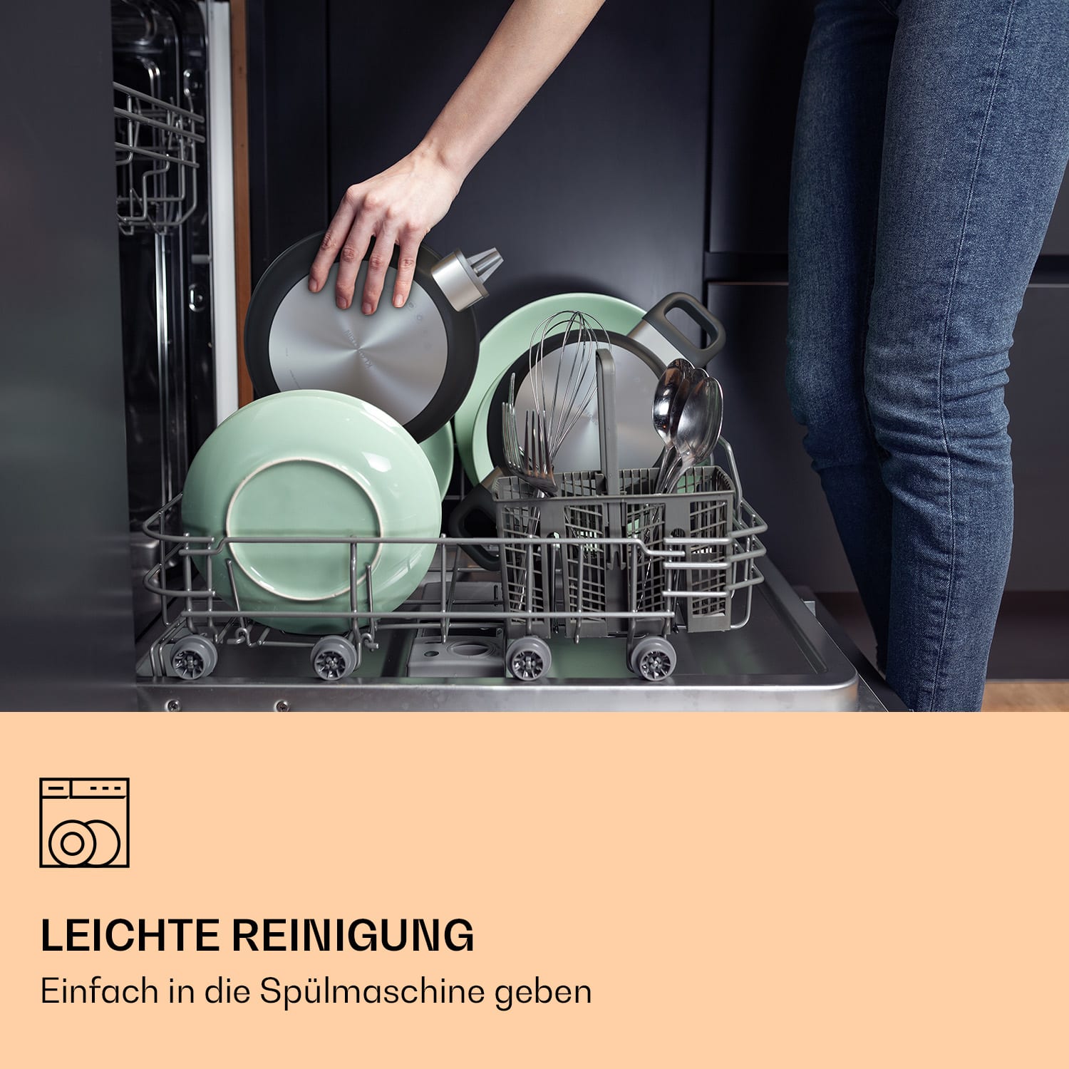 Noto Endurance Kasserolle Ø16cm geschmiedetes Aluminium Induktion Antihaft 