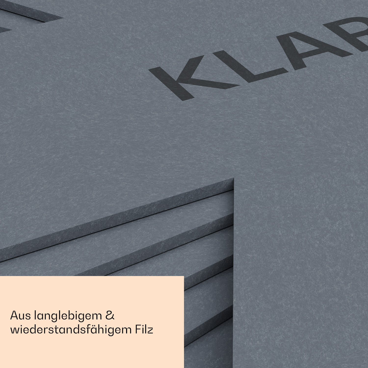 Noto Endurance Filz-Set 5 Stck. sternförmig sehr weich für Töpfe & Pfannen Ø38 cm 