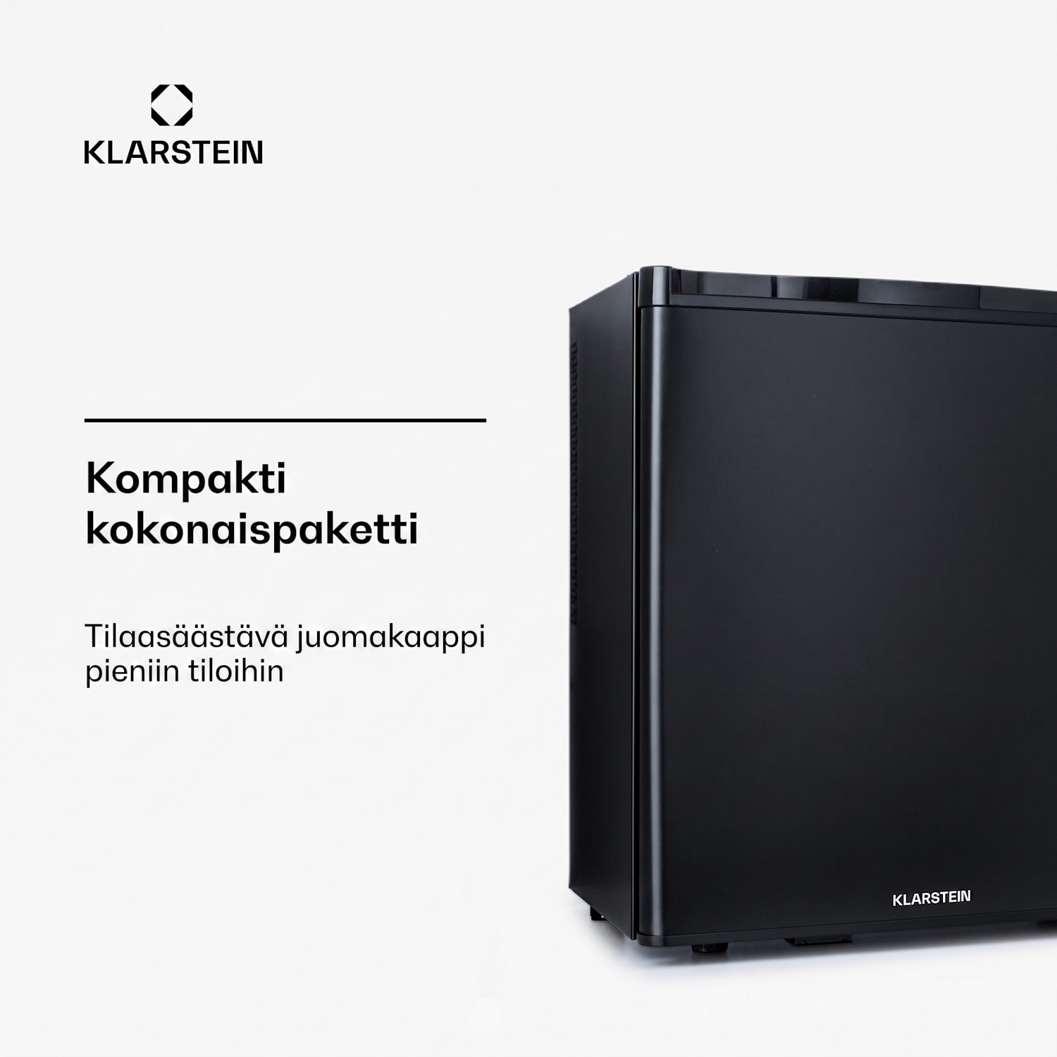 Happy Hour 38 -minijääkaappi minibaari juomajääkaappi 38 l 26 dB 38 L | F | Musta