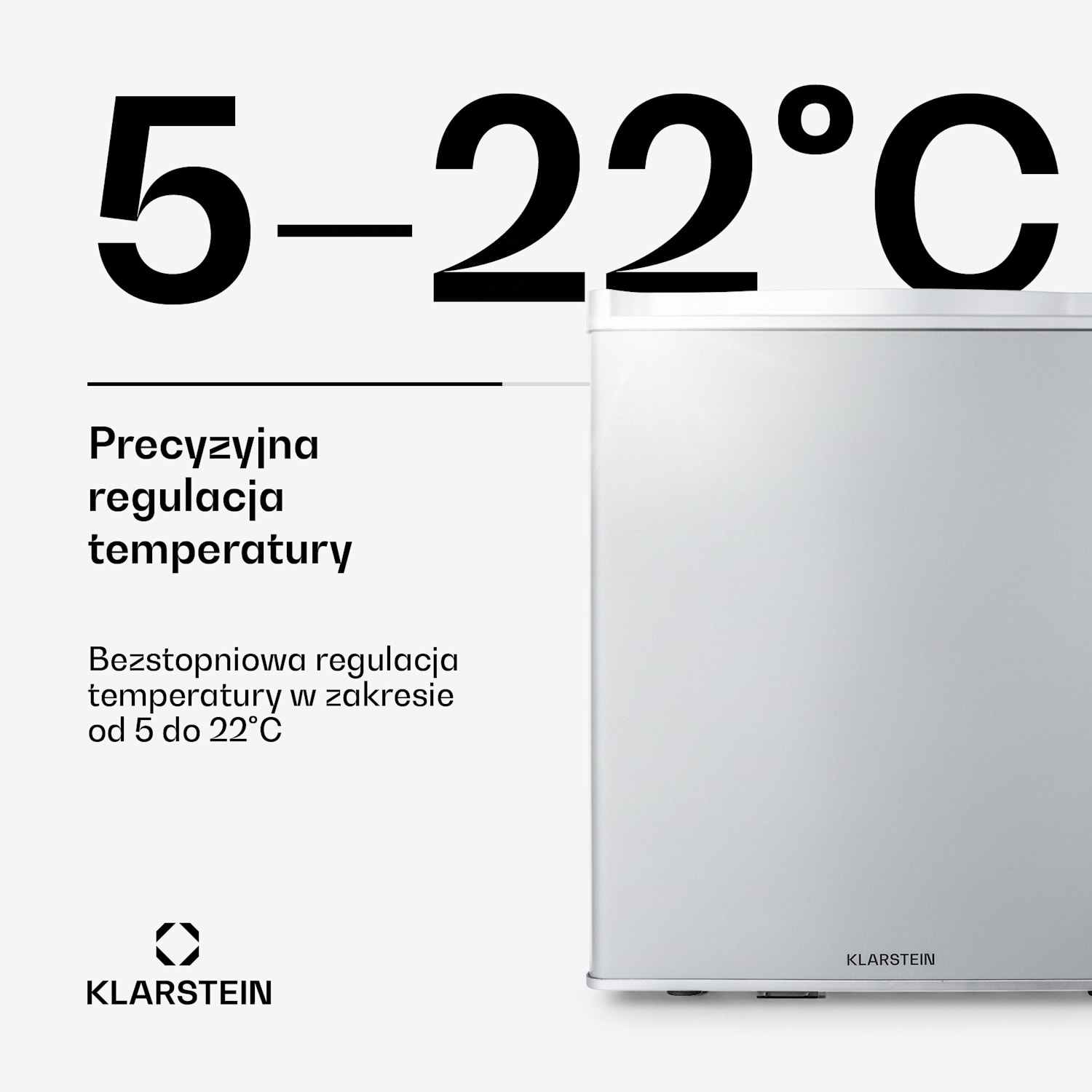 Happy Hour 38, mini lodówka, chłodziarka na napoje, 38 l, 26 dB 38 Ltr | F | Srebrny