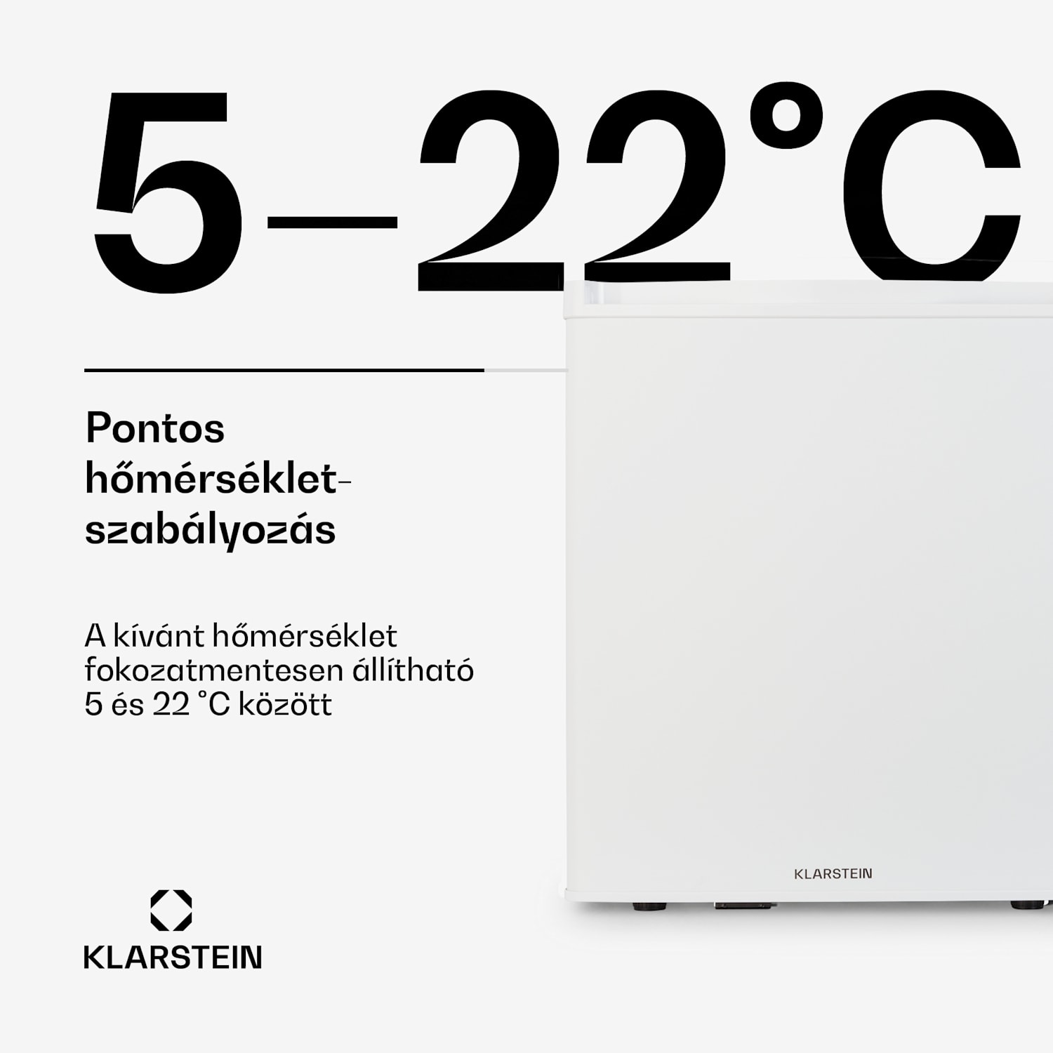 Happy Hour 38, mini hűtőszekrény, minibár, italhűtőszekrény, 38 liter, 26 dB 38 Ltr | F | Fehér