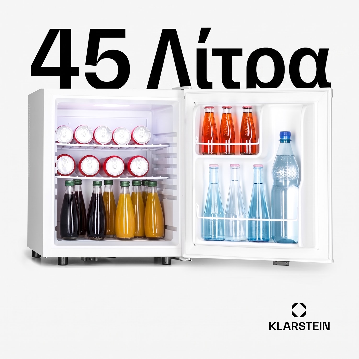 Happy Hour 45, μίνι ψυγείο, μίνι μπαρ, ψυγείο ποτών, 45 l, 26 dB 45 L | ντο | Λευκό