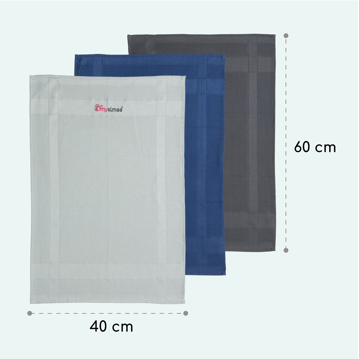 Profesionálne čistiace utierky, čistiace utierky, mikrovlákno, 60 x 40 cm Ocean