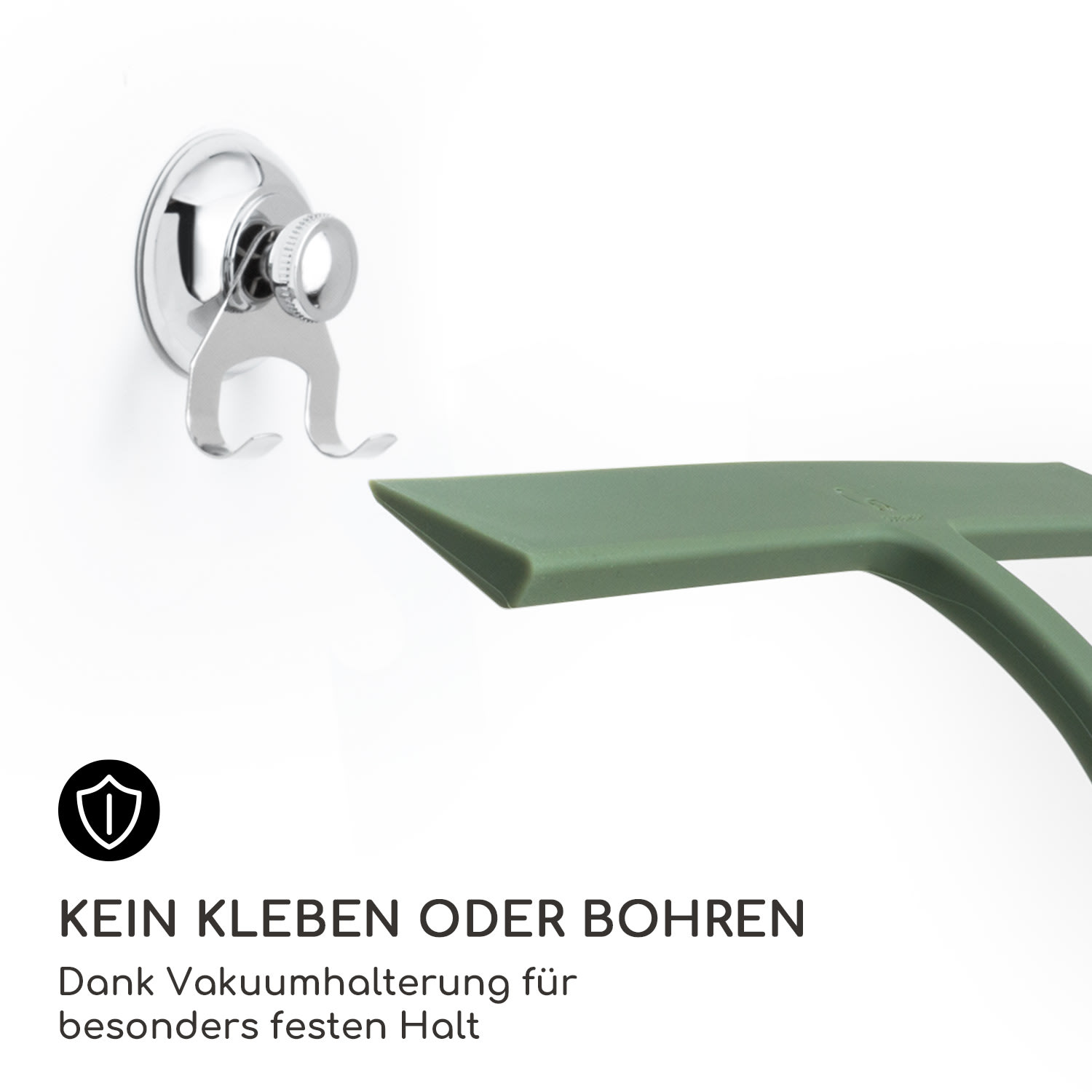 Blaze Duschabzieher 28 cm Silikonumhüllung Edelstahlkern modernes Design 
