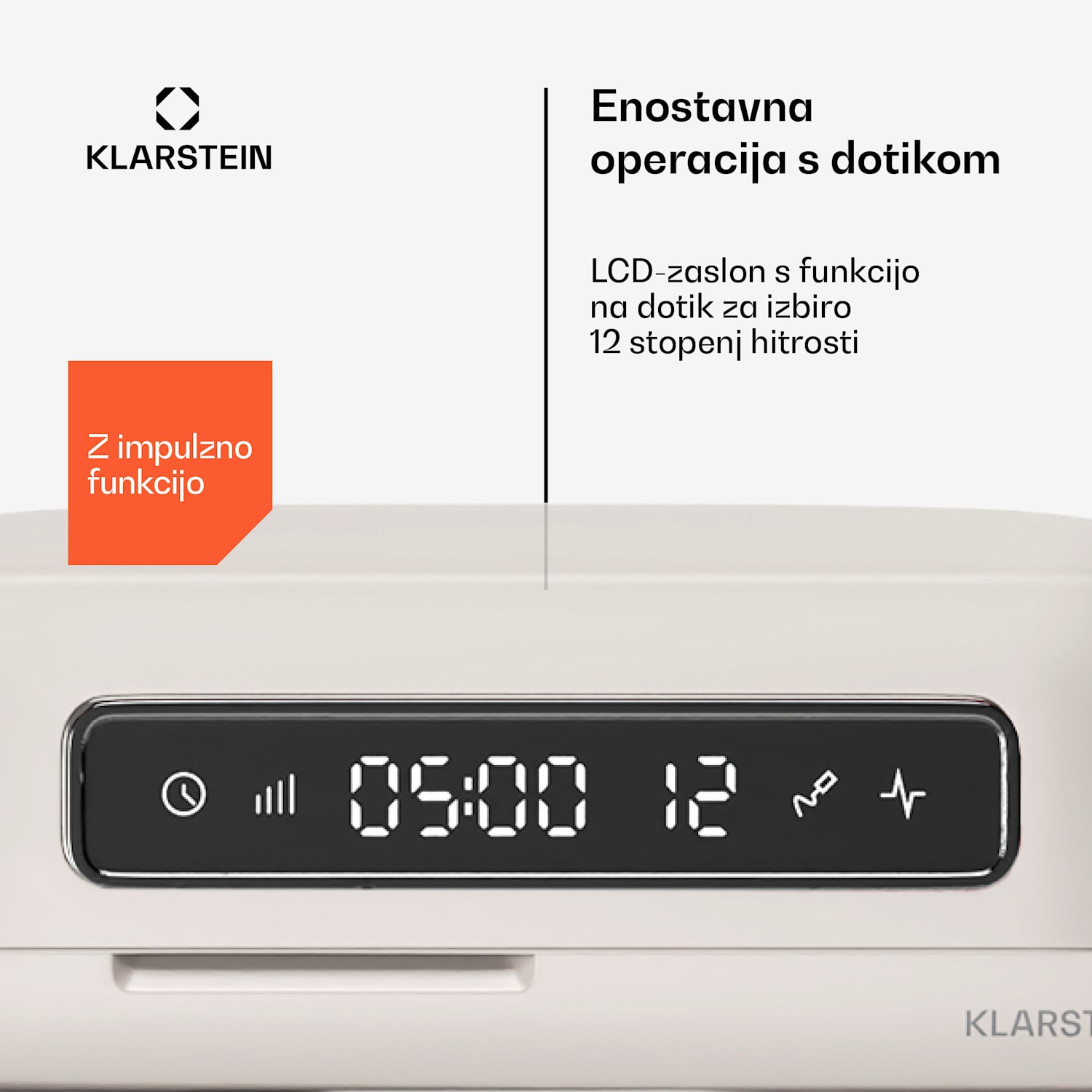 Chiara kuhinjski robot, 1600 W, 12 nastavitev, Posoda iz nerjavečega jekla, LCD zaslon, Vključno z dodatki Pesek