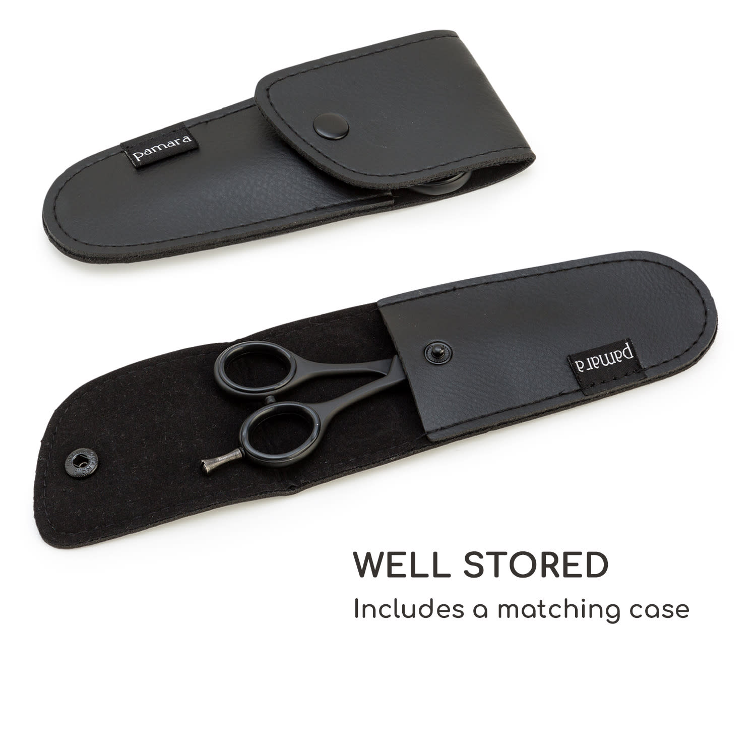 Visionaire Premium, nožnice na strihanie vlasov, extra ostré, vrátane puzdra na nožnice 