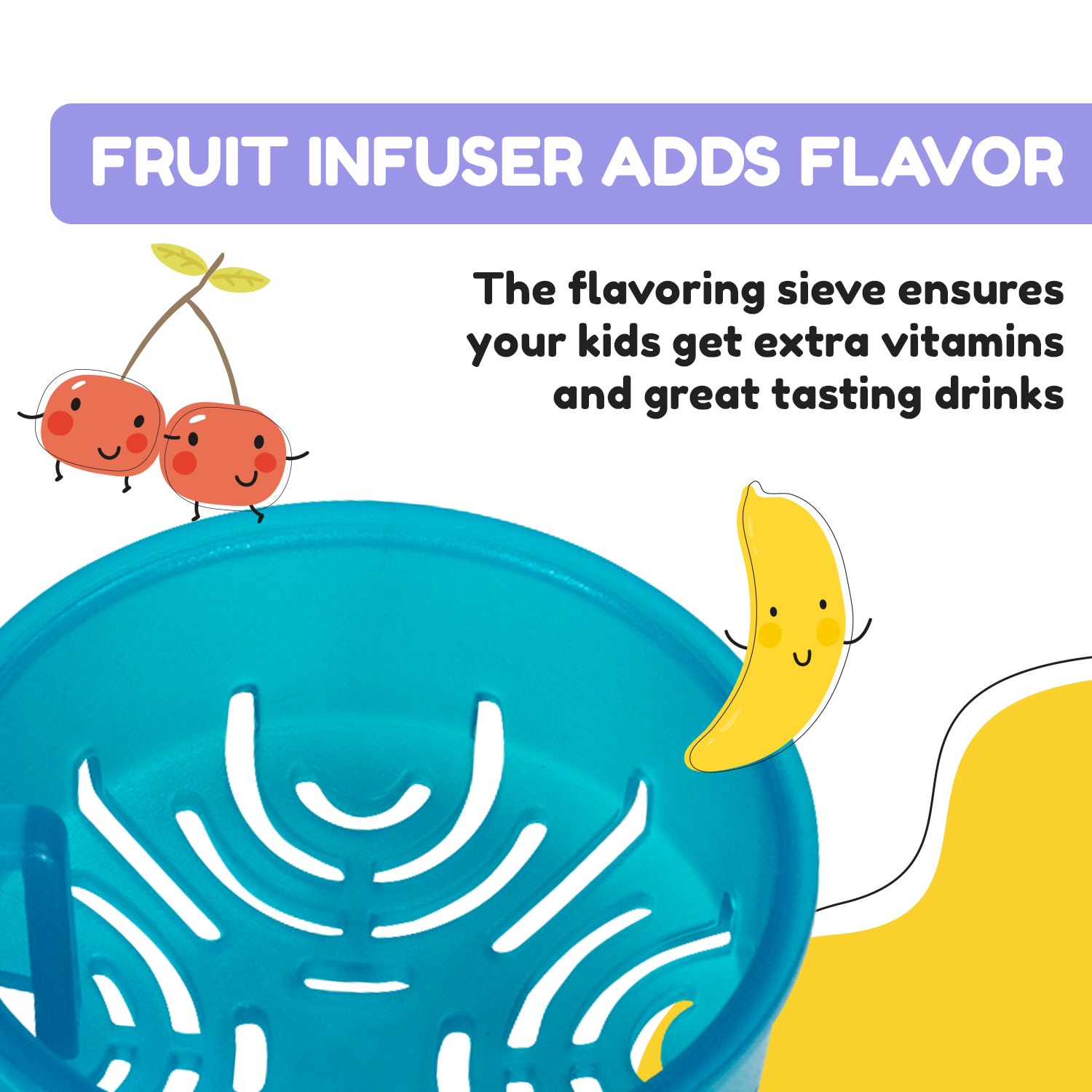 Garrafa Wakaba 400 ml Tritan sem BPA 400 ml | Petrol Sea