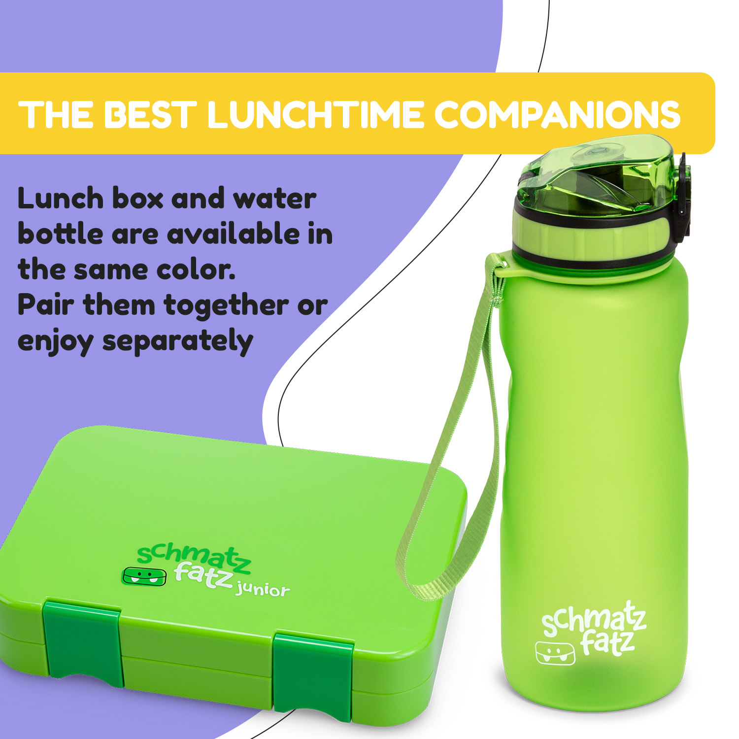 Wakaba, steklenica za pitje, 800 ml, Tritan, brez BPA 800 ml | Zelena