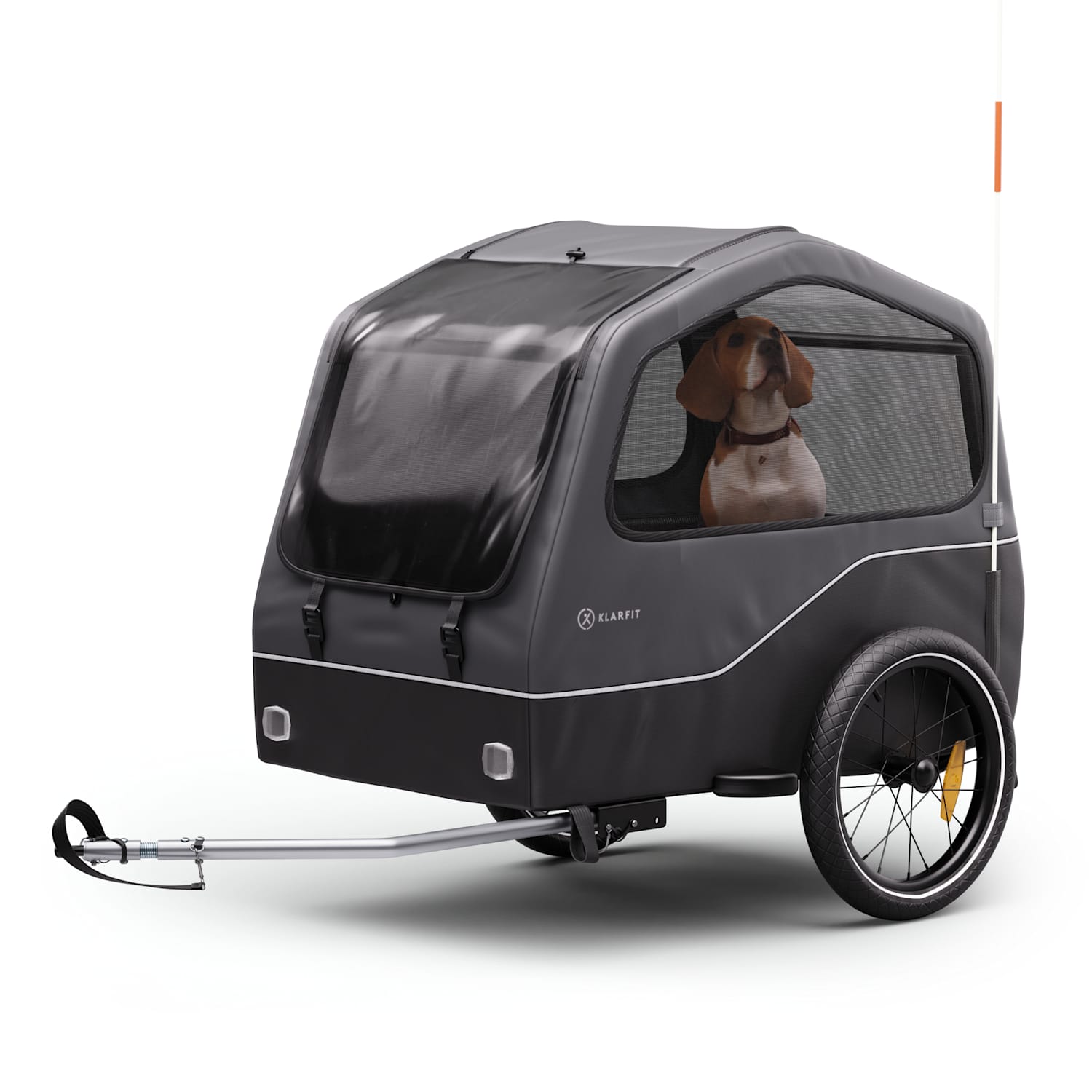 Goldie Home, príves na bicykel, 334 l, max. 40 kg, skladací, odolný voči poveternostným vplyvom
