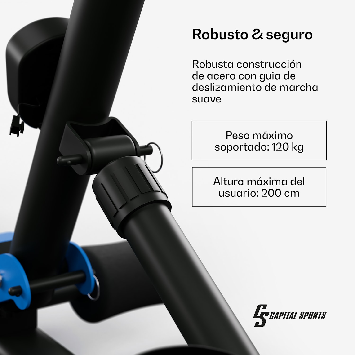 Máquina de remo híbrida Azura prensa abdominal 2 en 1 12 niveles acero 