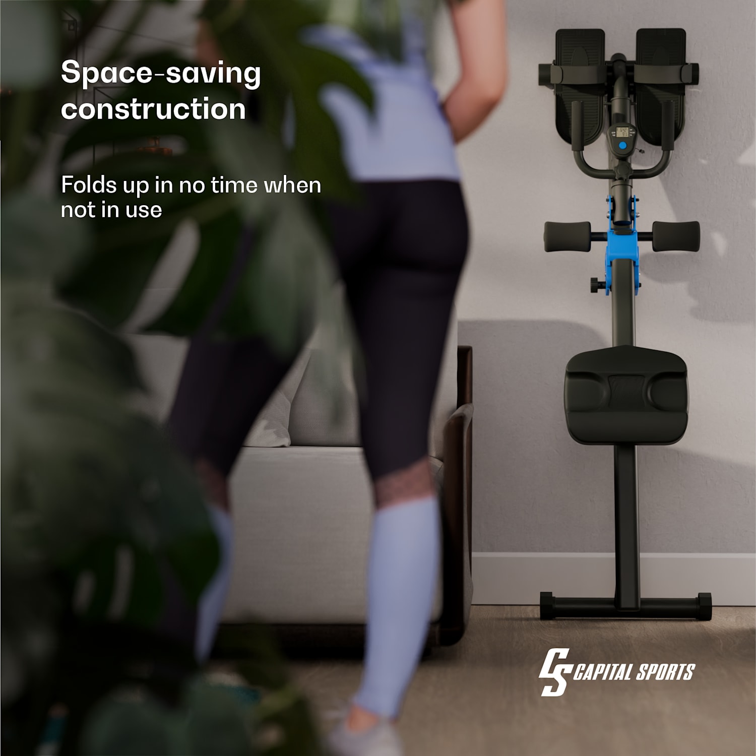 Azura, hibrid evezőgép, hasprés 2 az 1-ben, 12 fokozatú ellenállás, acél 