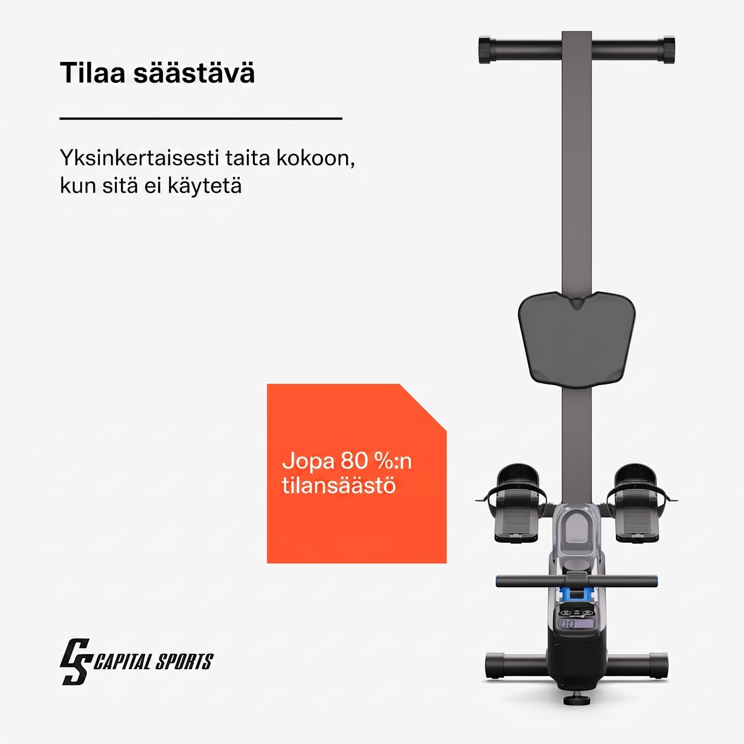 Themis magneettinen soutulaite LED-näyttö 8 tasoa teräs 