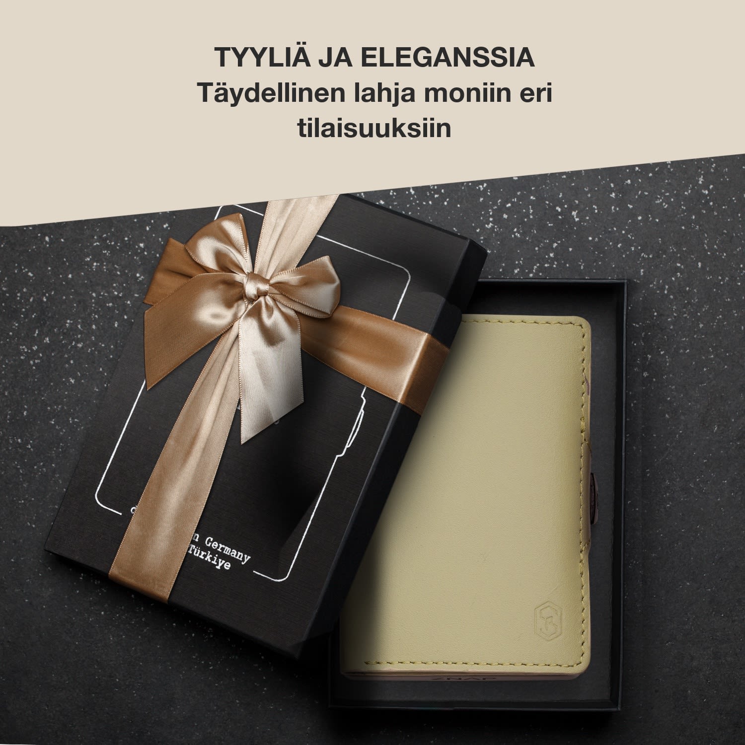ZNAP Slim lompakko 12 kortille kolikkotasku 8,9 x 1,8 x 6,3 cm (leveys x korkeus x syvyys)  RFID-suoja standardi | Sammal