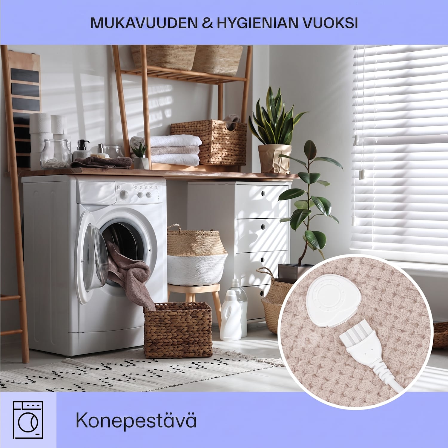 Dr. Watson Deluxe XL lämpöpeitto 160 W 9 lämpötilatasoa 180 x 130 cm XL | Hiekka