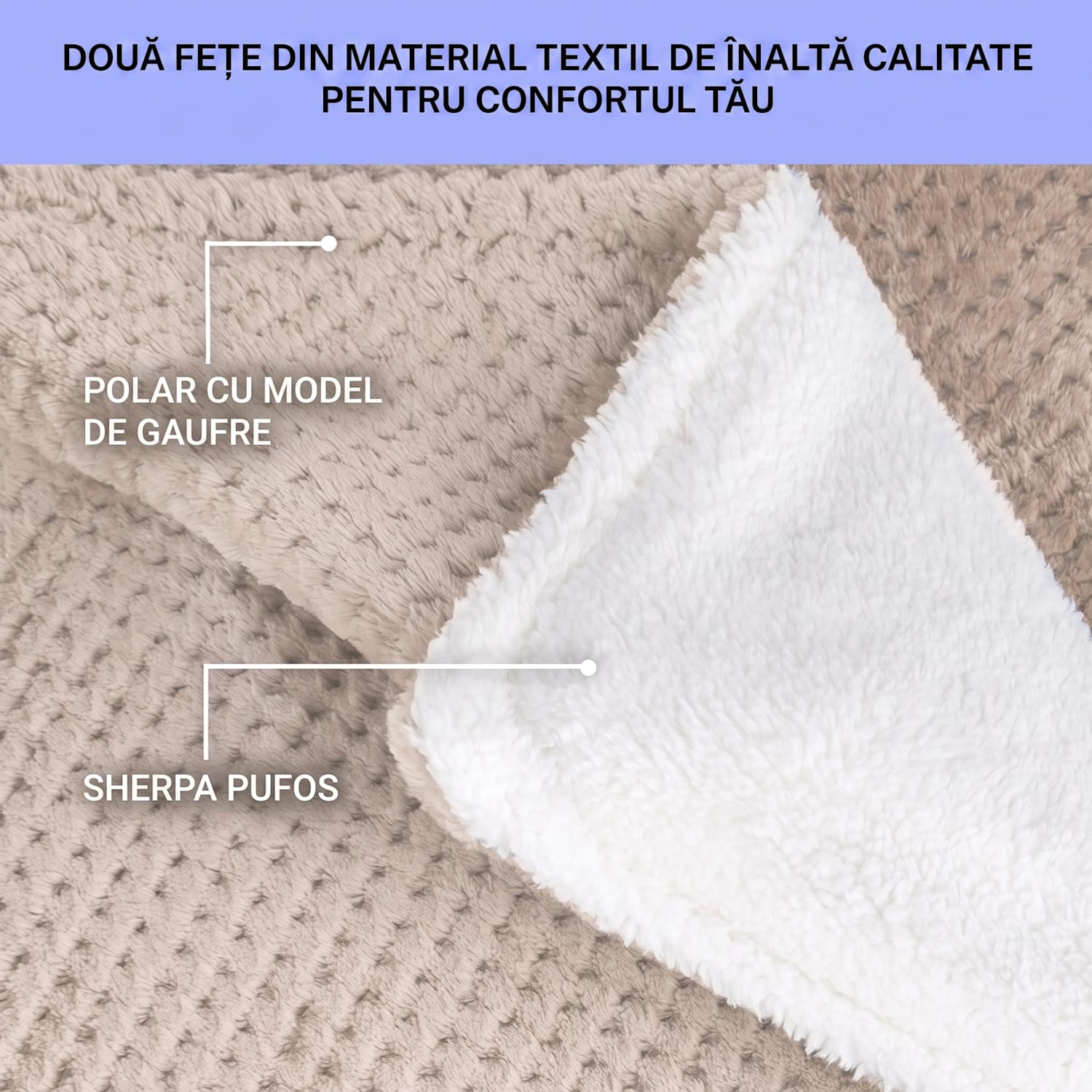 DR Watson Deluxe XL, pătură electrică, 160 W, 9 nivele de încălzire, 200 x 180 cm XXL | Nisip