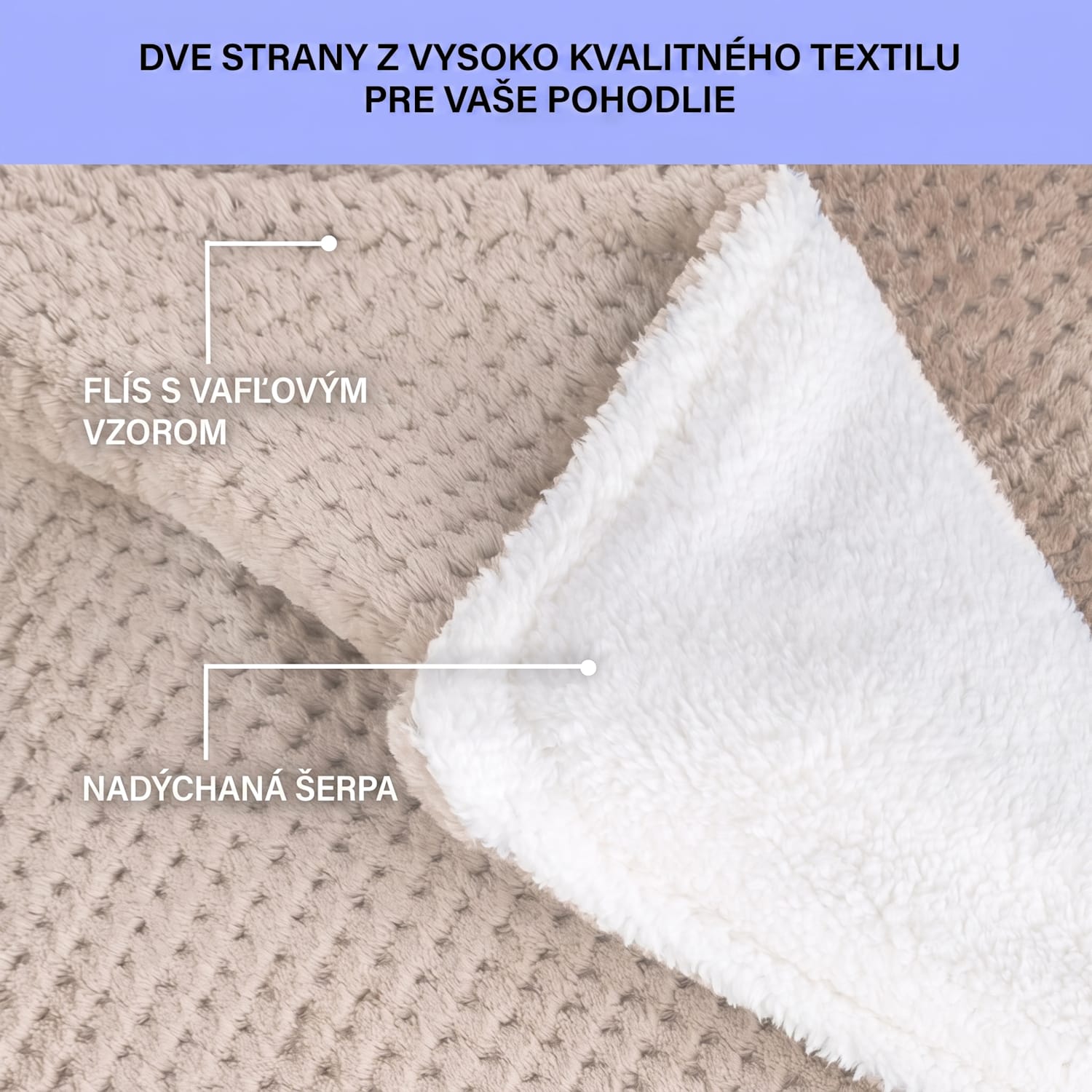 DR Watson Deluxe XXL, elektrická deka, 160 W, 9 úrovní ohrevu, 200 x 180 cm XXL | Piesok