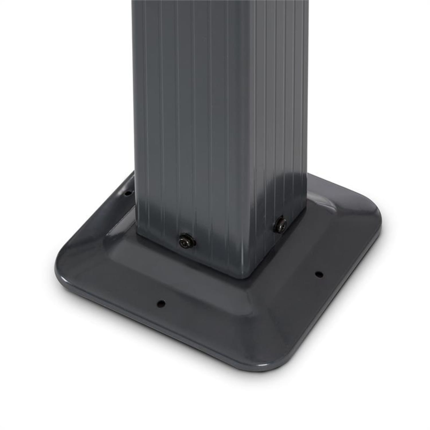 Pantheon, altana ogrodowa, pawilon, 3 × 6 m, aluminium, dach przeciwsłoneczny, poliester 3 x 6 m | Czarny | Szary