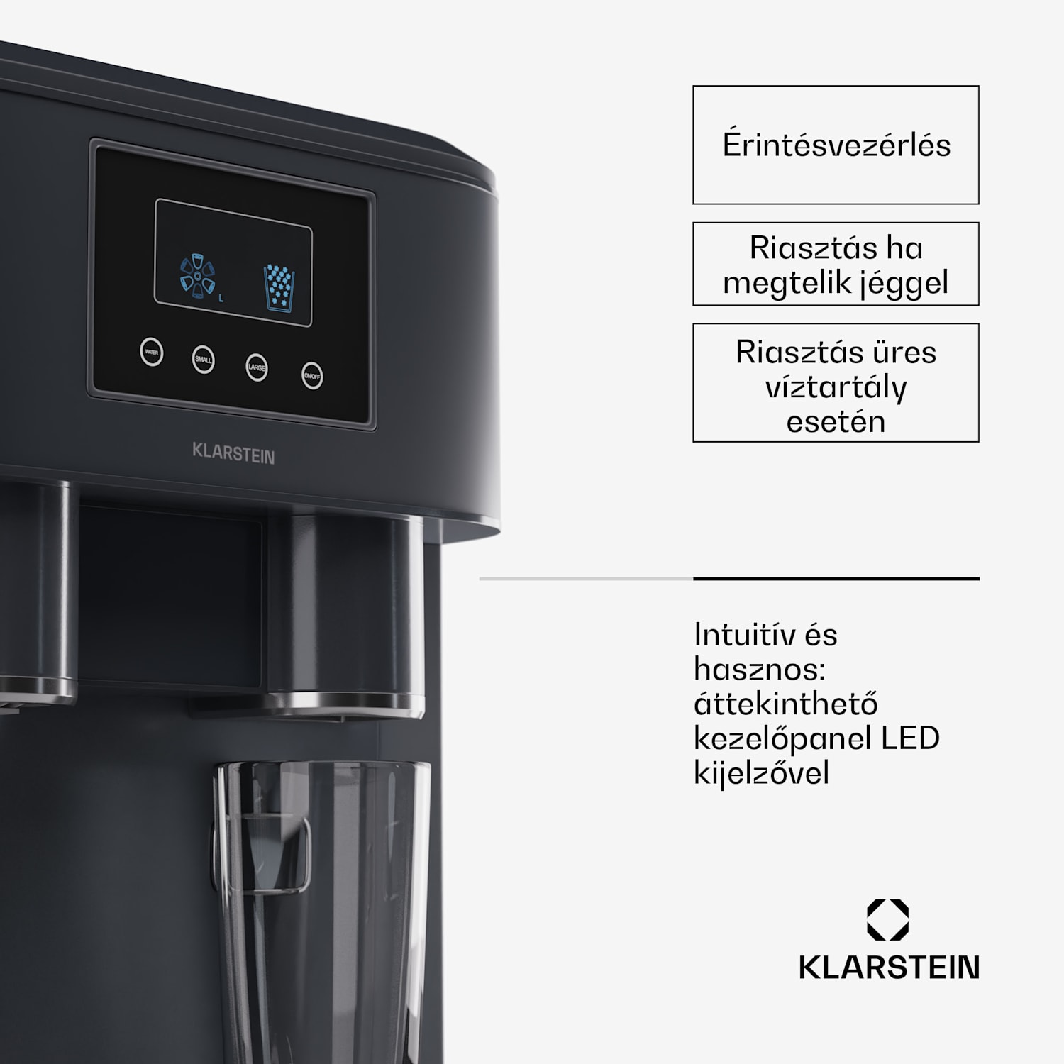 Eiszeit Crush, машина за кубчета лед, 2 размера, натрошен лед 