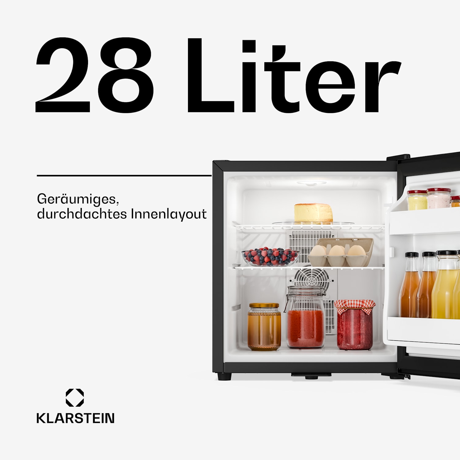 Matterhorn 28 Mini-réfrigérateur 28 litres 35 dB compact verrouillable 
