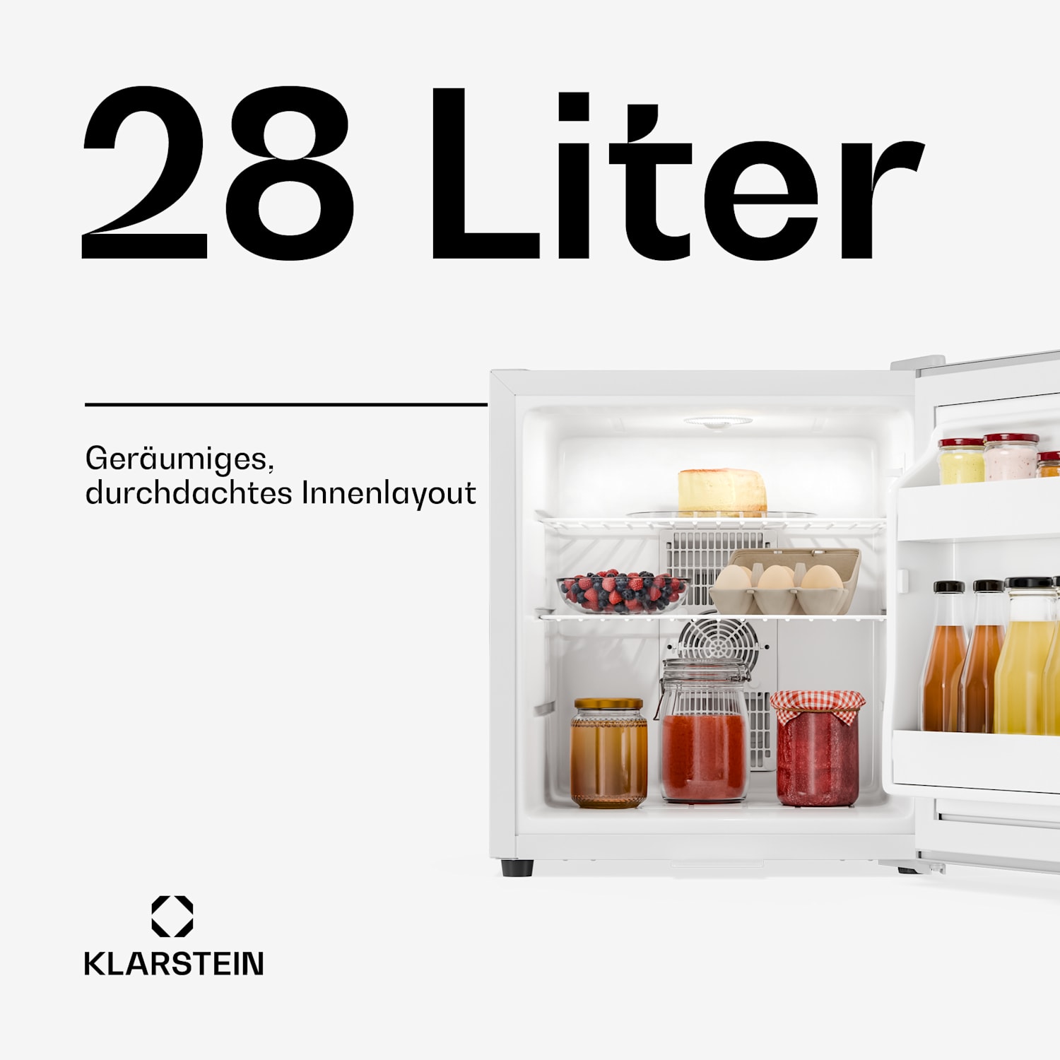 Matterhorn 28 Mini-réfrigérateur 28 litres 35 dB compact verrouillable 
