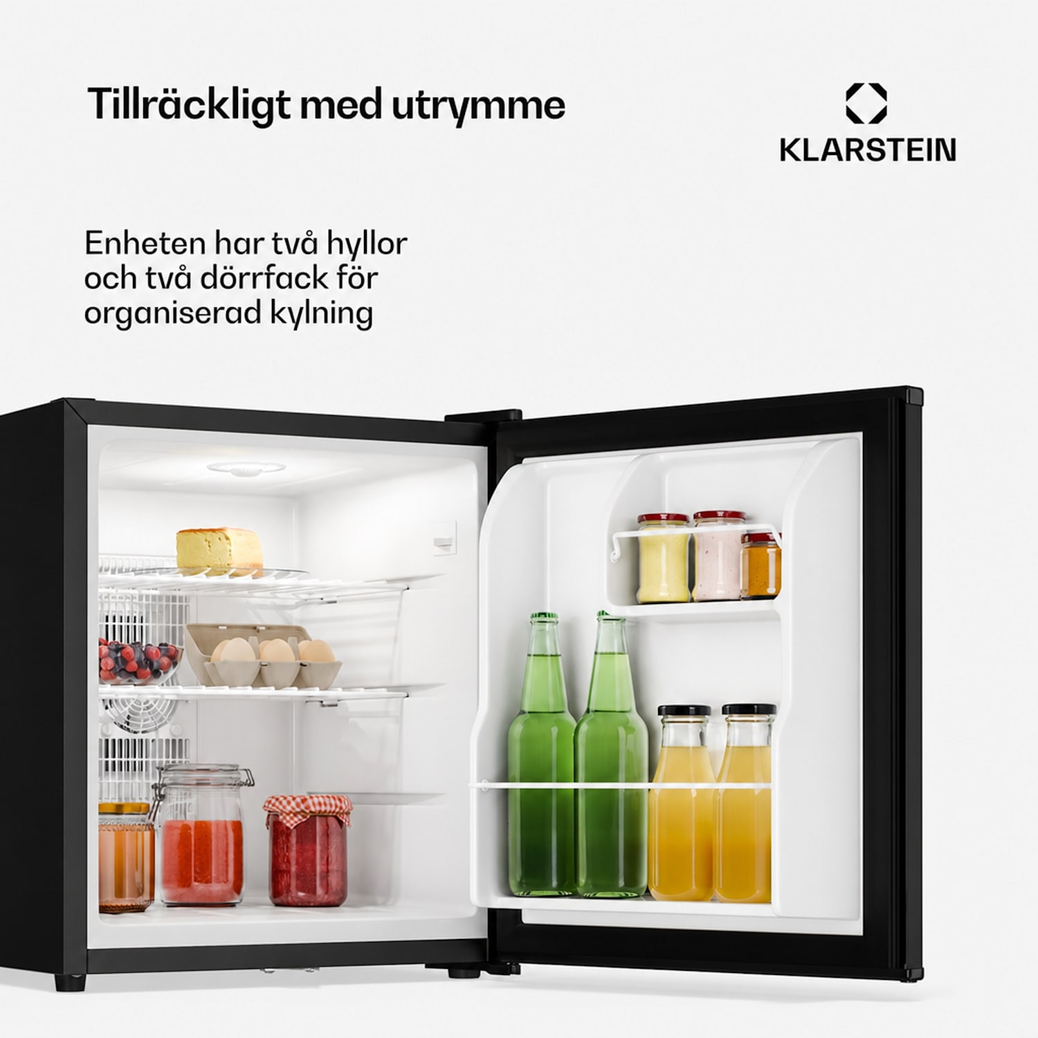 Matterhorn 44 minikyl 44 liter 35 dB kompakt låsbar 44 L | Svart