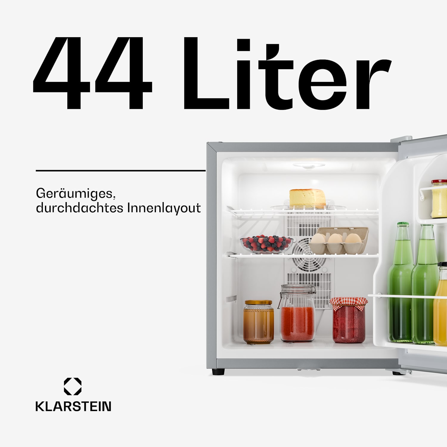Matterhorn 44 Mini-réfrigérateur 44 litres 35 dB compact verrouillable 