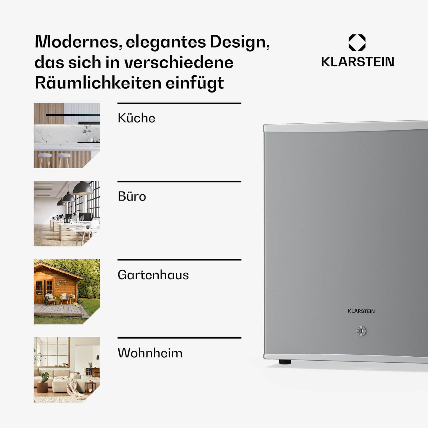 Matterhorn 44 Mini-réfrigérateur 44 litres 35 dB compact verrouillable 
