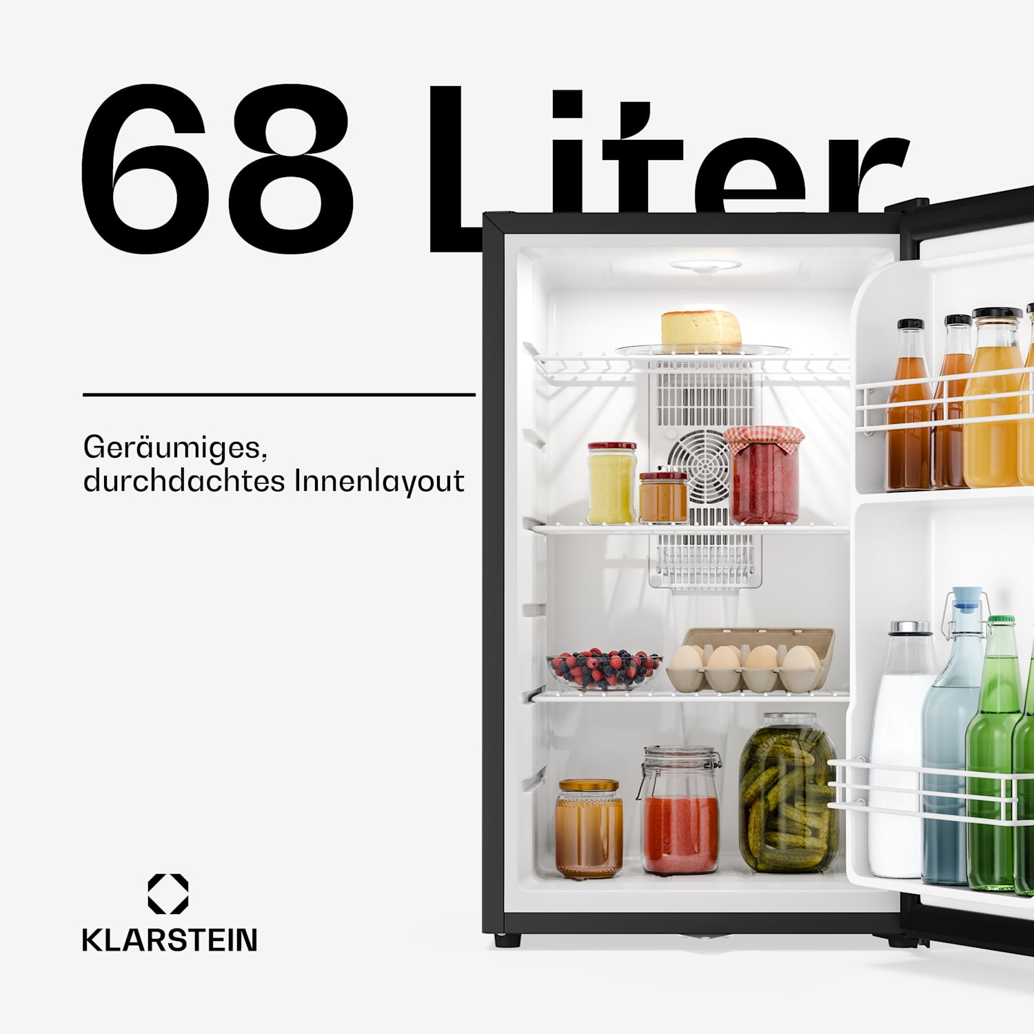 Matterhorn 68 Mini-réfrigérateur 68 litres 35 dB compact verrouillable 